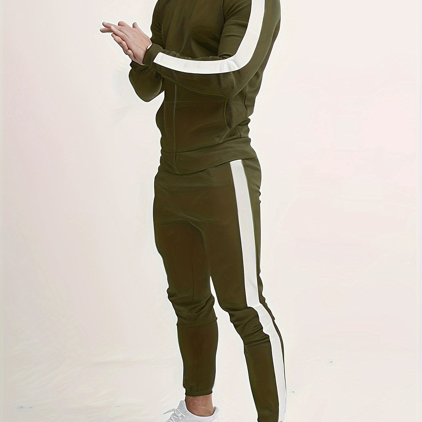 gbolsos Classic Men's Athletic 2 Piece Tracksuit Set Casual Full-Zip Sweatsuits Long Sleeve Jacket And Jogging Pants Set For Gym Workout Running
