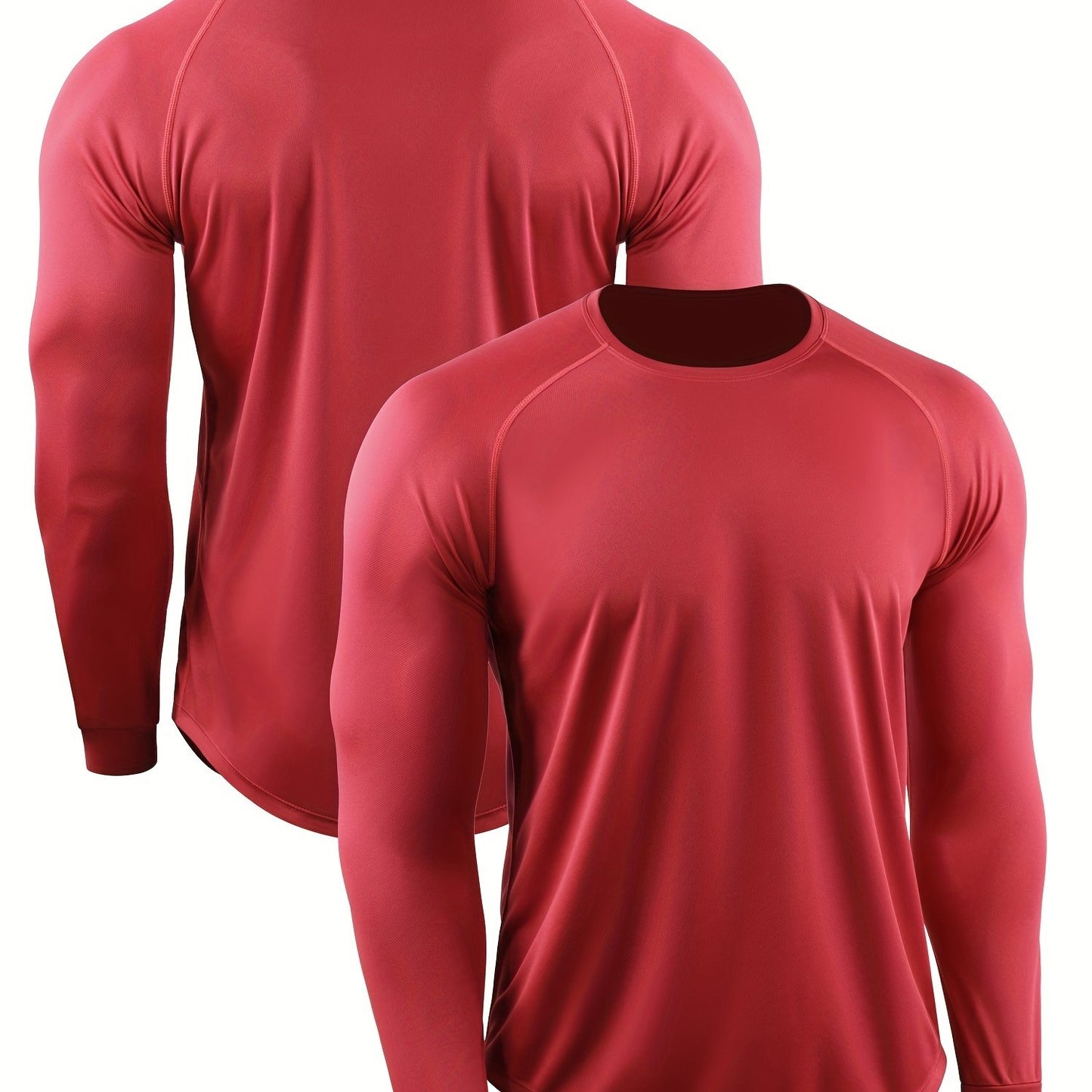 gbolsos Autumn And Winter Muscle Training Fitness Clothes Basketball T-shirt Men's Loose Casual Sports Hooded Pullover Running Marathon Quick Dry Long Sleeve Shirt