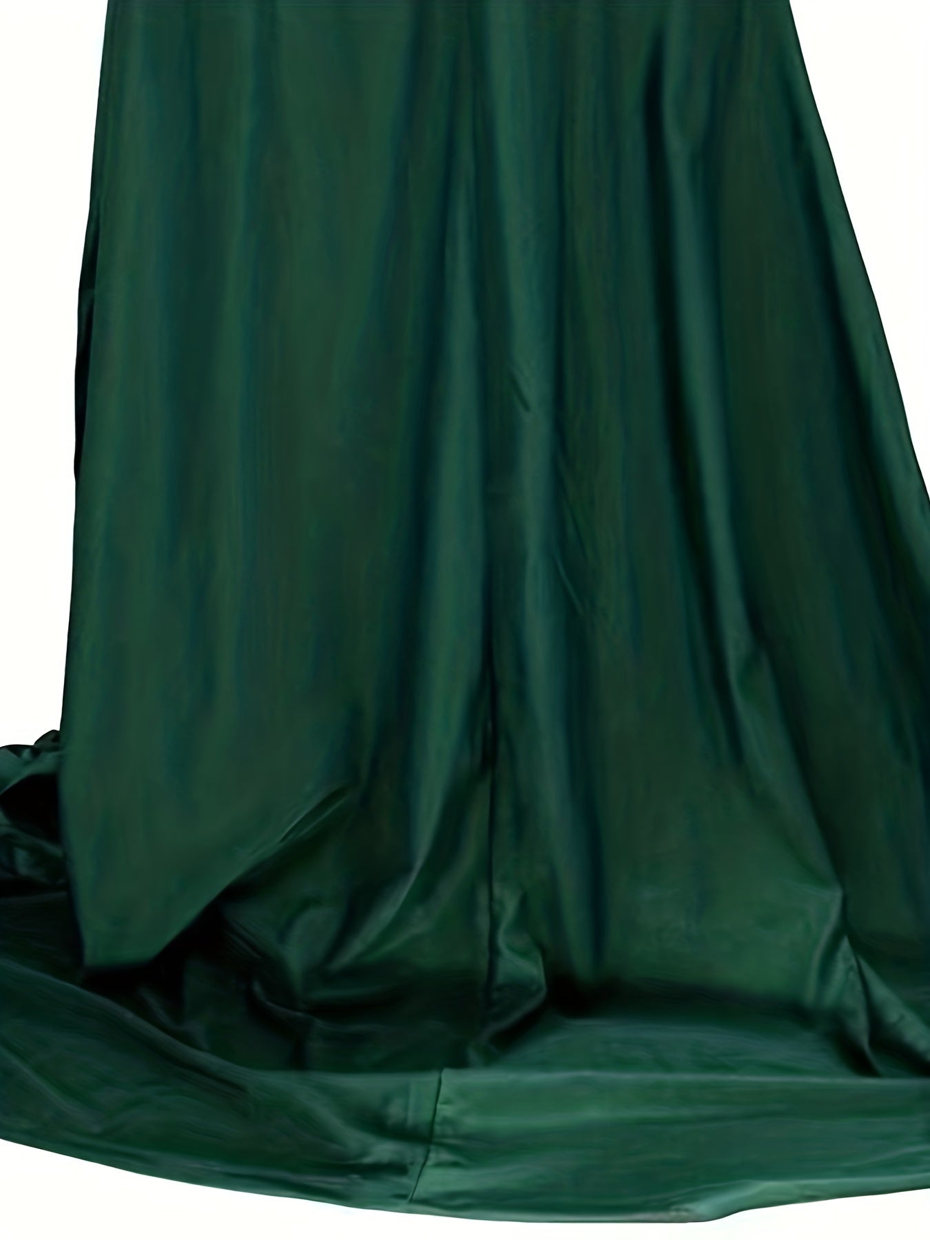 gbolsos Split Thigh Floor Length Dress, Party Wear Off Shoulder Long Sleeve Dress, Women's Clothing