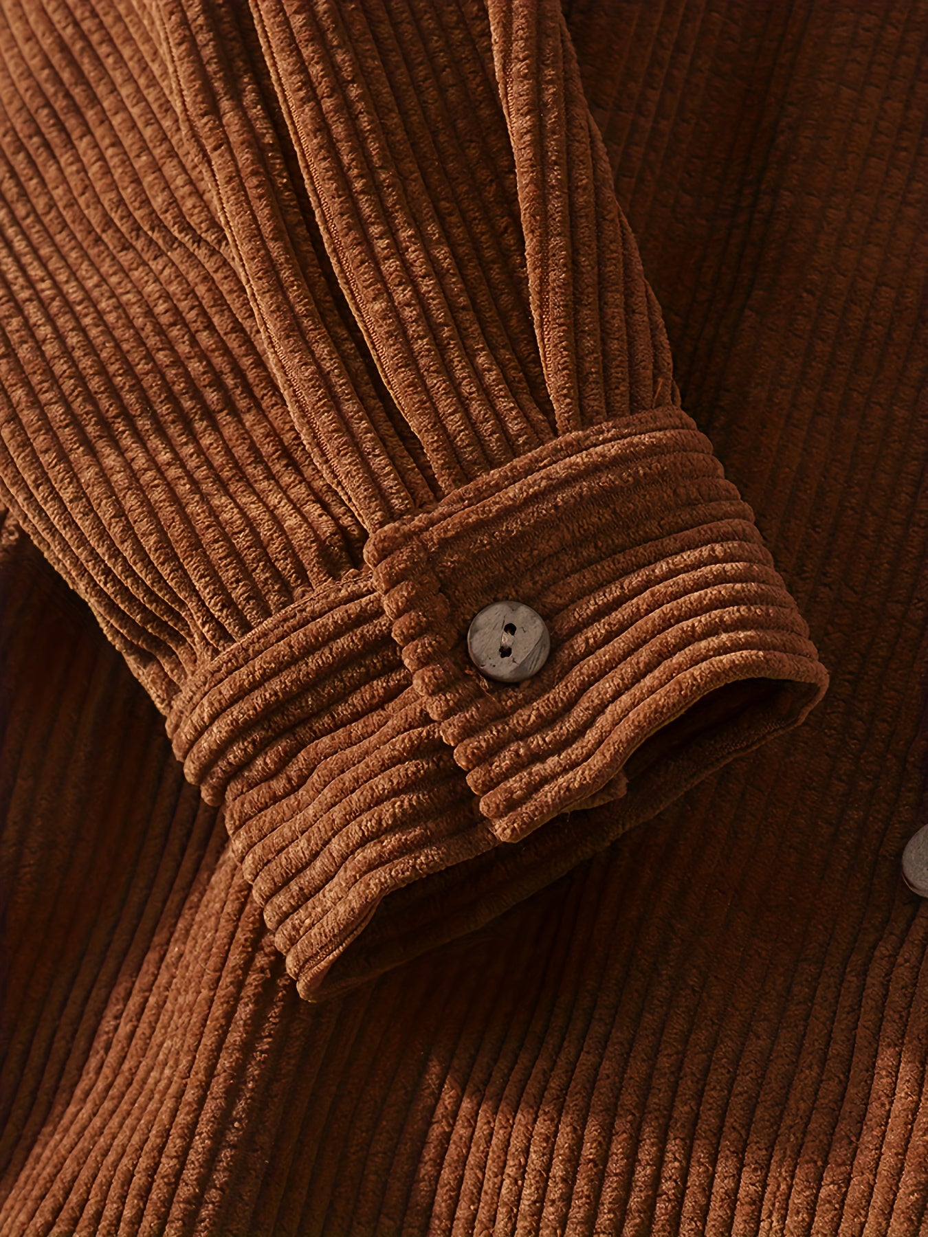 gbolsos Corduroy Men's Casual Comfy Long Sleeve Hooded Shirt, Men's Fall Winter Color Block Outwear