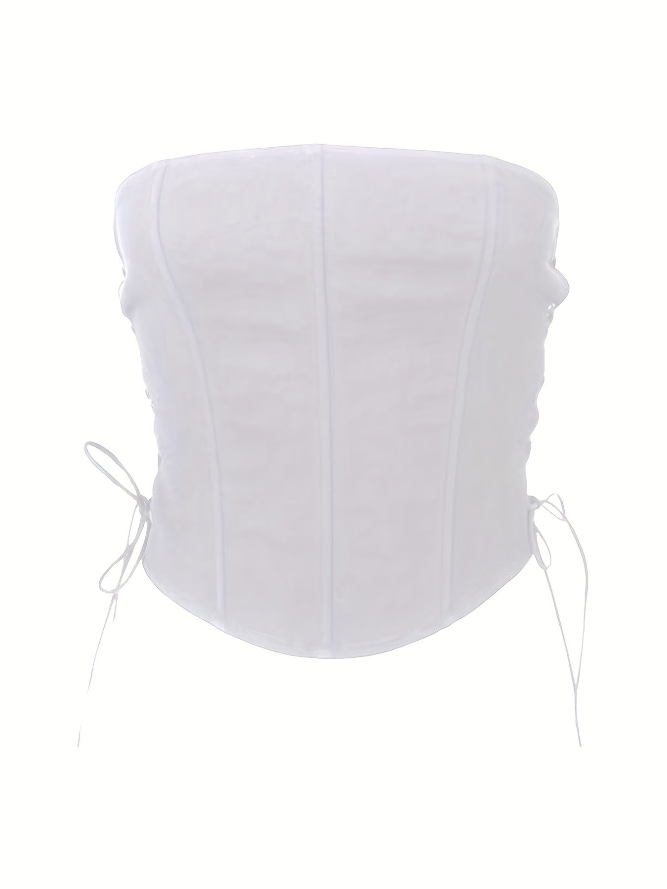 Solid Cut Out Sexy Tanks & Camis Corset Tops, Off Shoulder Camisole Backless Sexy Small Sling Tank Tops, Women's Clothing