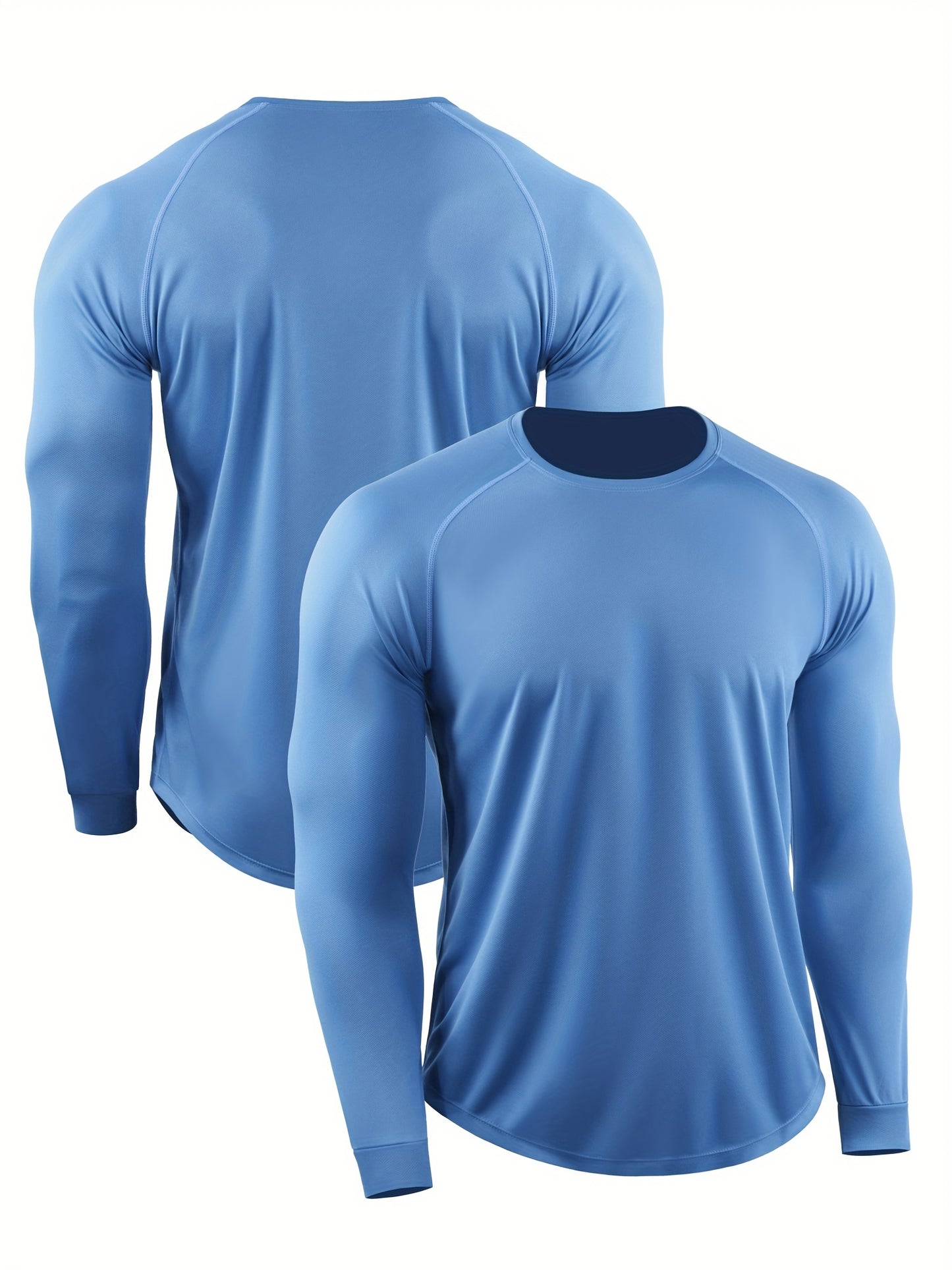 gbolsos Autumn And Winter Muscle Training Fitness Clothes Basketball T-shirt Men's Loose Casual Sports Hooded Pullover Running Marathon Quick Dry Long Sleeve Shirt
