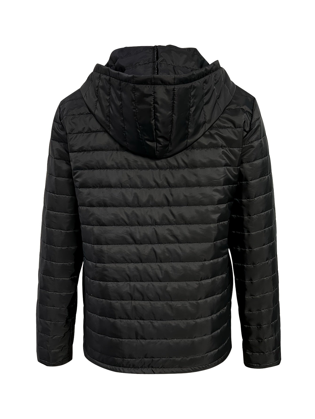 gbolsos Lightweight Hooded Jacket, Casual Zip Up Long Sleeve Outerwear For Fall & Winter, Women's Clothing