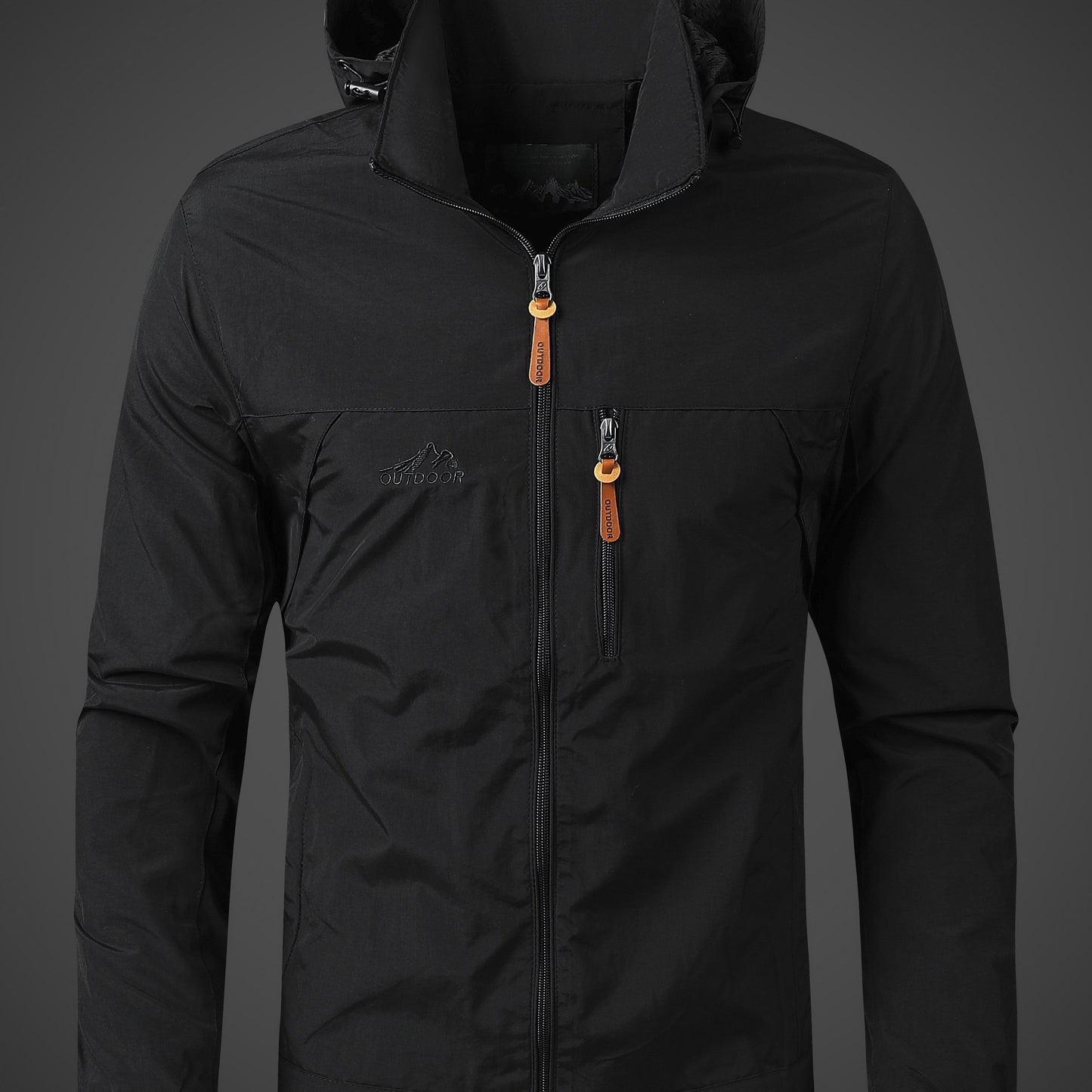 gbolsos Men's Soft-Shell Varsity Jacket: Waterproof & Windproof Protection For Spring & Fall Outdoors!