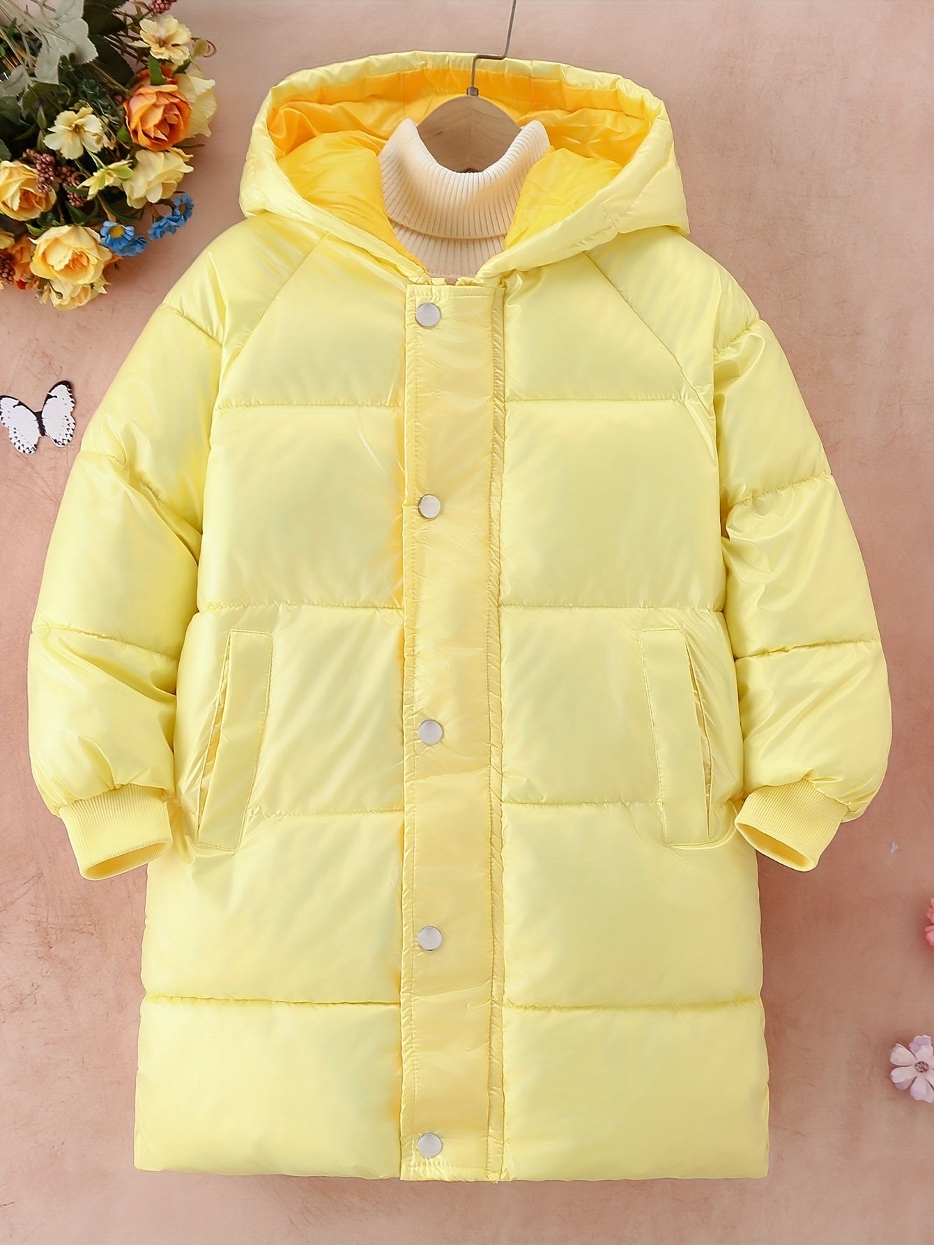 gbolsos Boys/ Girls Winter Warm Cotton-padded Hooded Coat Outdoor Snow Suit, Teen Kids Clothing For Winter/ Fall, Gift Idea