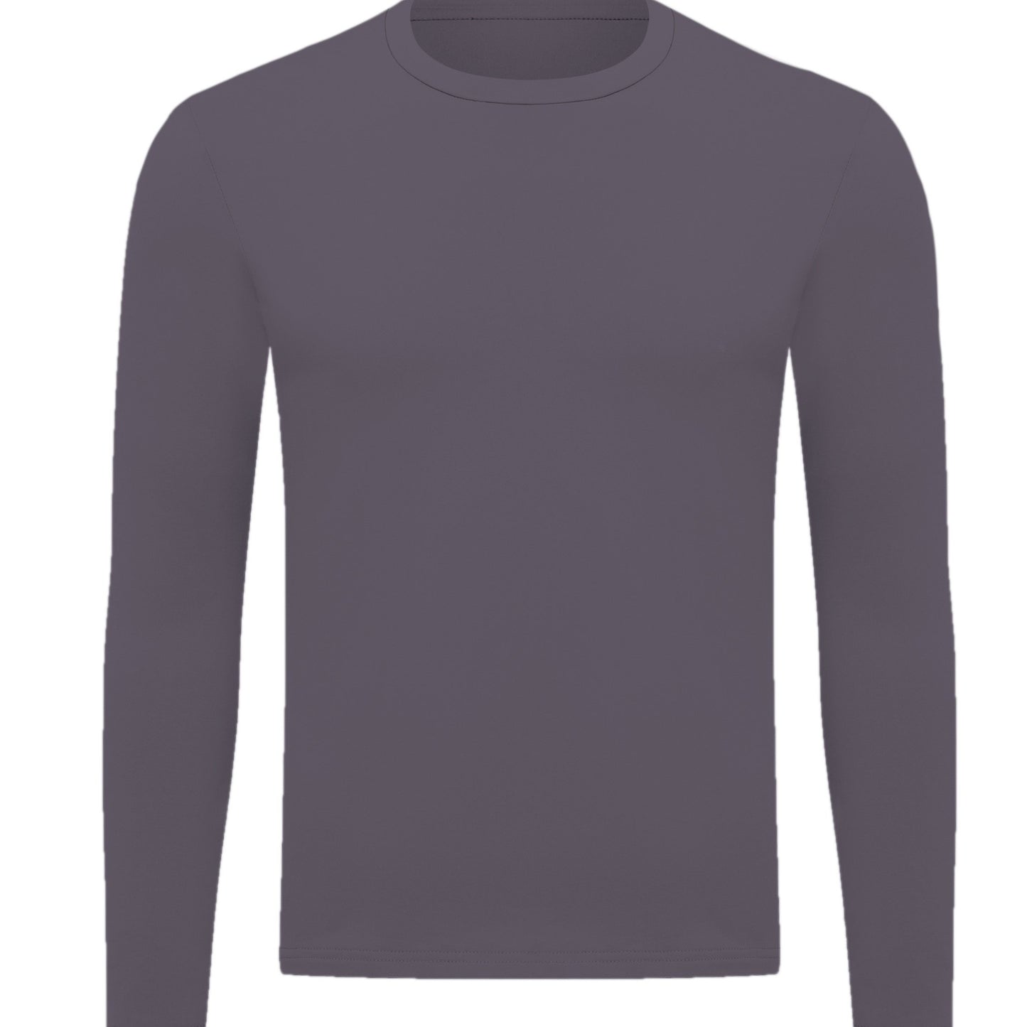 gbolsos Men's Thermal Underwear Tops Crew Neck Base Layer Long Sleeve Tops Fleece Lining Bottoming Shirts