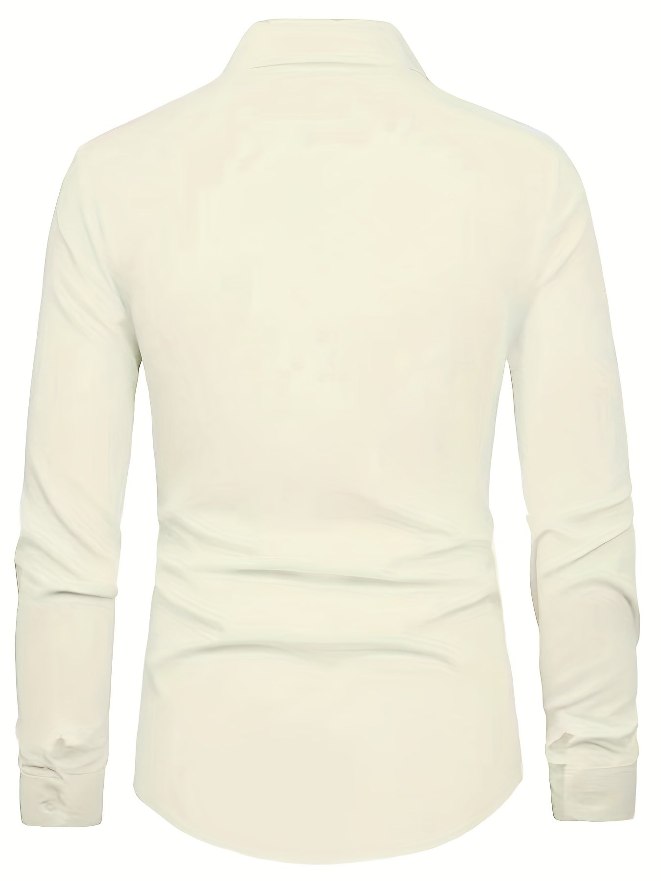 gbolsos Men's Casual Solid Button Up Long Sleeve Shirt, Men's Clothes For Spring Summer Autumn, Tops For Me