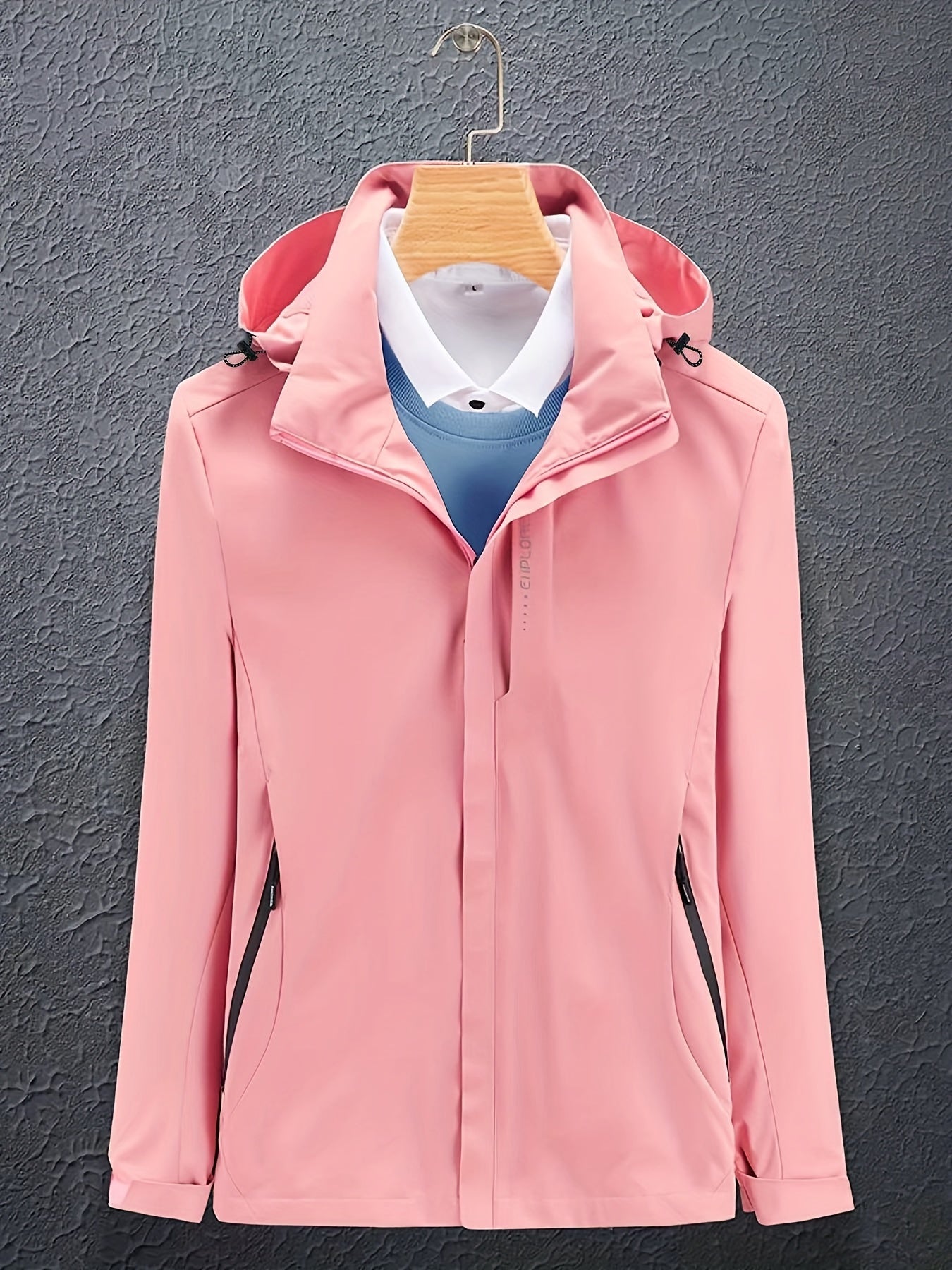Women's Ski Jackets: Soft-Shell Windproof & Waterproof Jackets With Full Zipper - Perfect For Snowy Days!