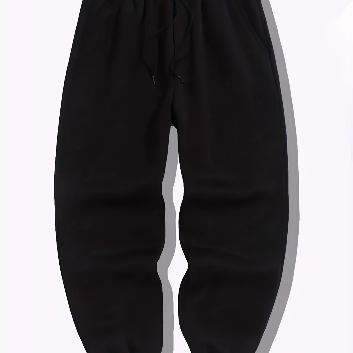 gbolsos Men's Loose Fit Joggers, Casual Stretch Knit Fabric Sweatpants Tapered Pants For All Seasons