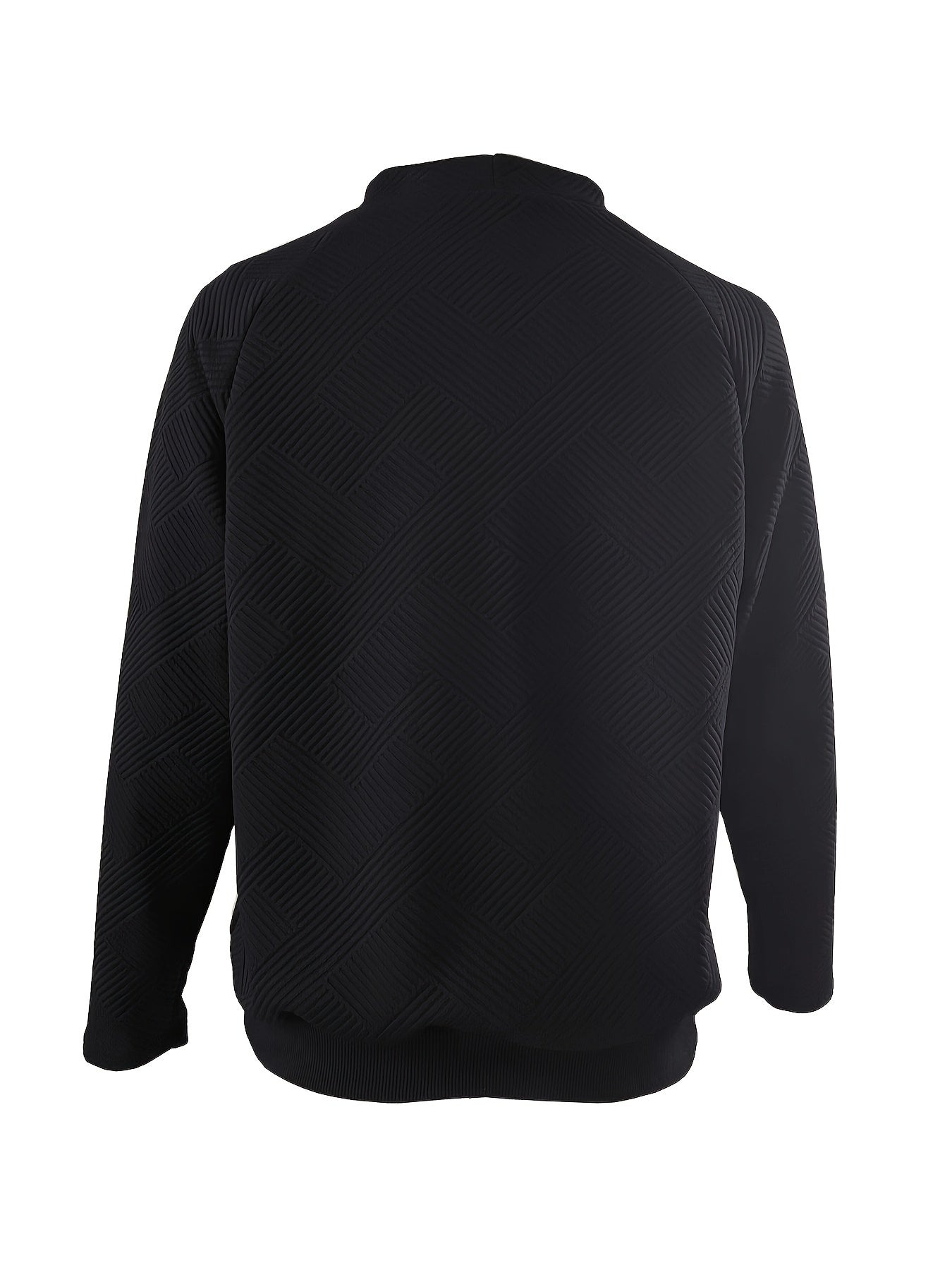 Mock Neck Drawstring Pullover Sweatshirt, Casual Long Sleeve Sweatshirt For Fall & Winter, Women's Clothing
