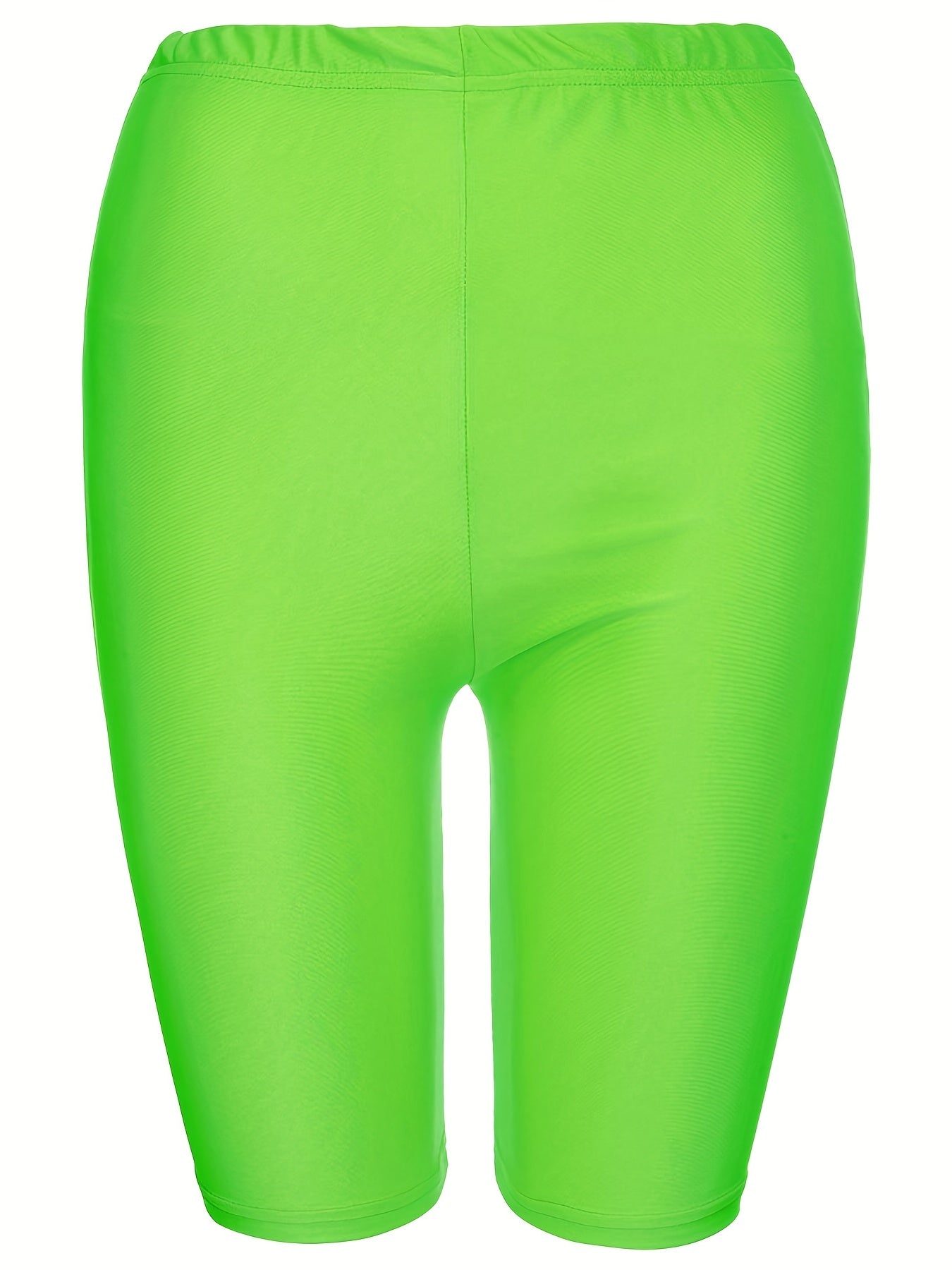 gbolsosHigh Waist Short Leggings, Slim Casual Bike Shorts, Women's Clothing