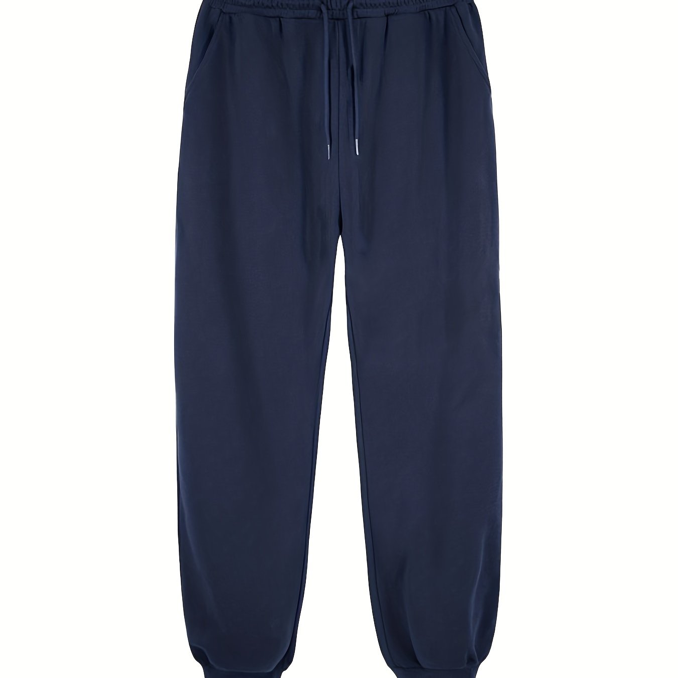 gbolsos Men's Loose Fit Joggers, Casual Stretch Knit Fabric Sweatpants Tapered Pants For All Seasons