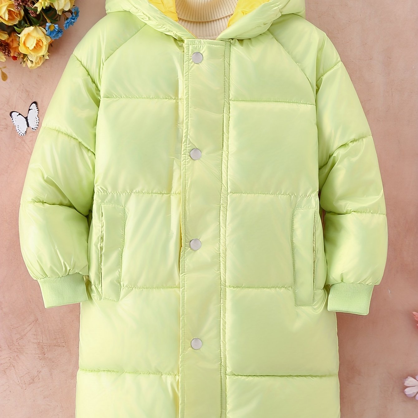 gbolsos Boys/ Girls Winter Warm Cotton-padded Hooded Coat Outdoor Snow Suit, Teen Kids Clothing For Winter/ Fall, Gift Idea