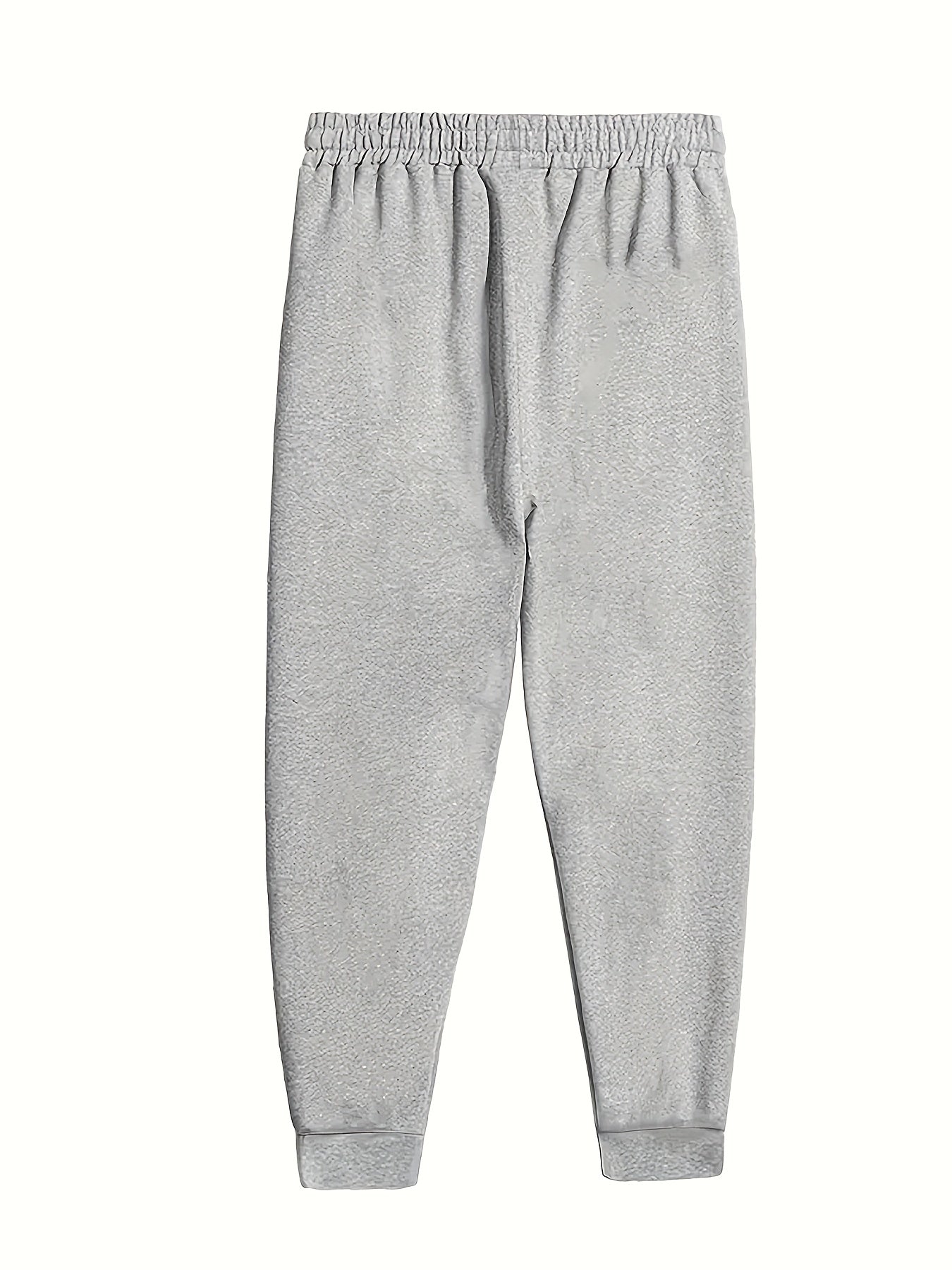 gbolsos Men's Loose Fit Joggers, Casual Stretch Knit Fabric Sweatpants Tapered Pants For All Seasons