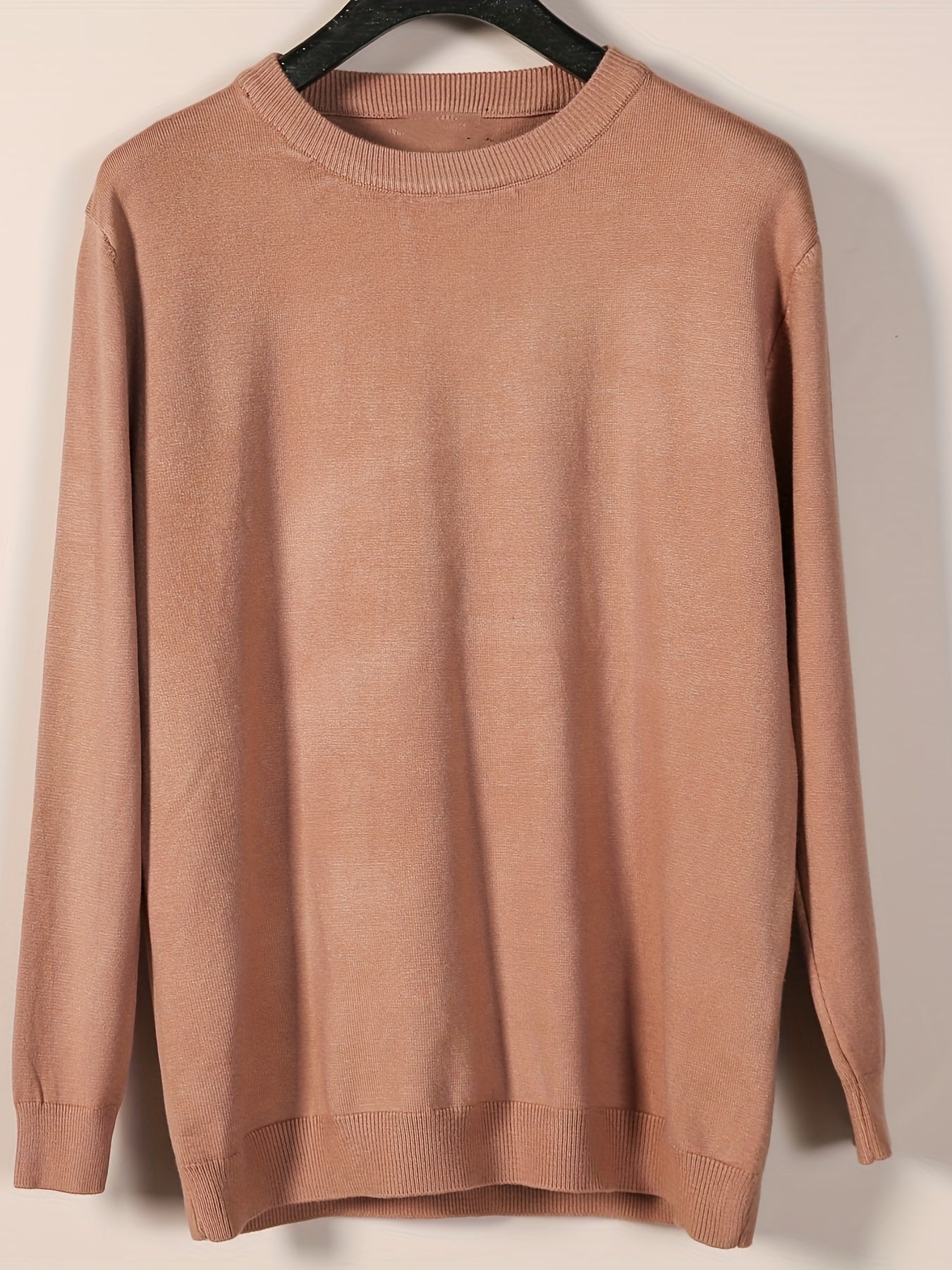 gbolsos Men's Round Neck Pullover Knit Sweater Best Sellers