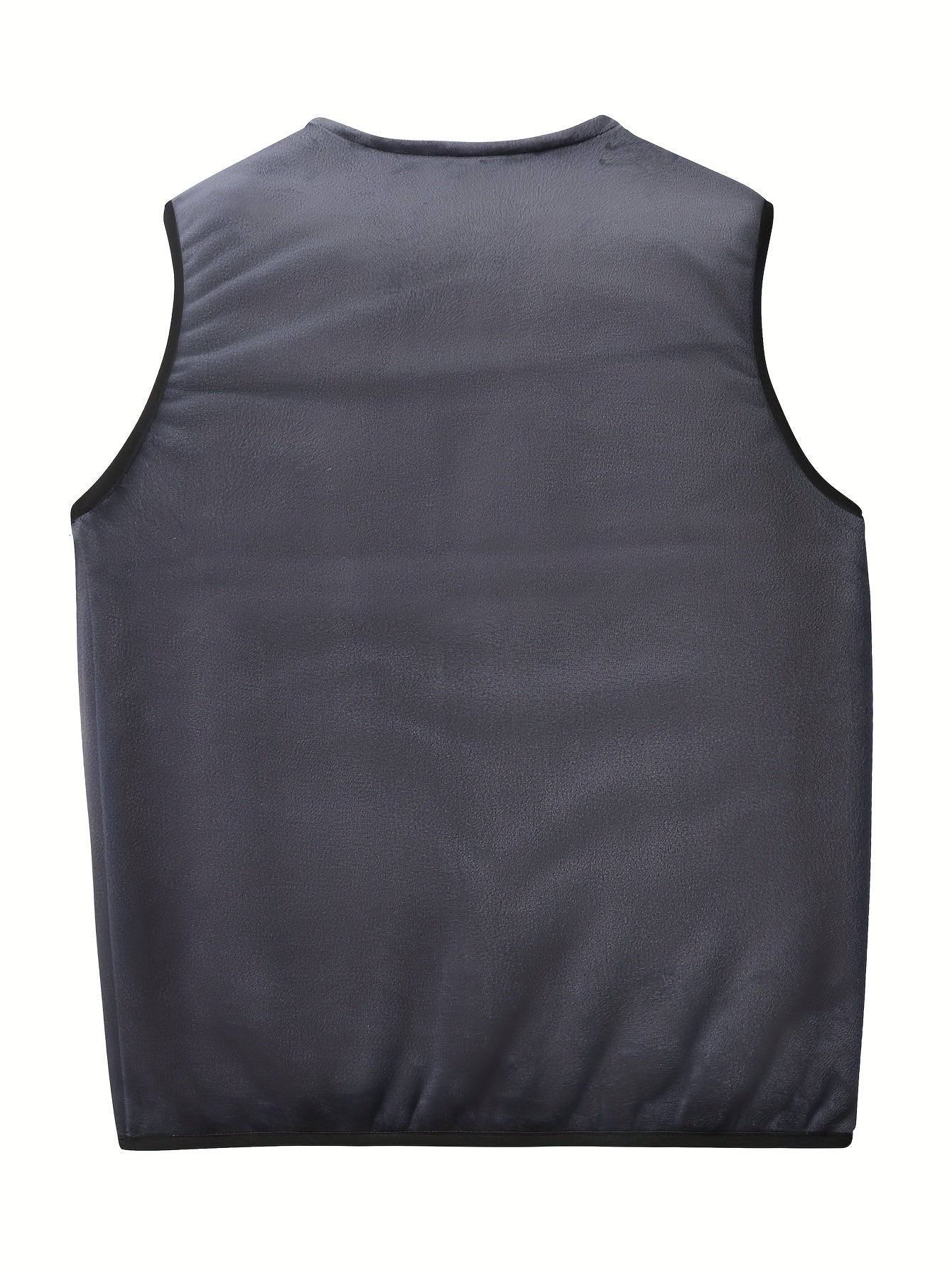 gbolsos Winter Men's Double-sided Fleece Vest Autumn And Winter Thick Waistcoat
