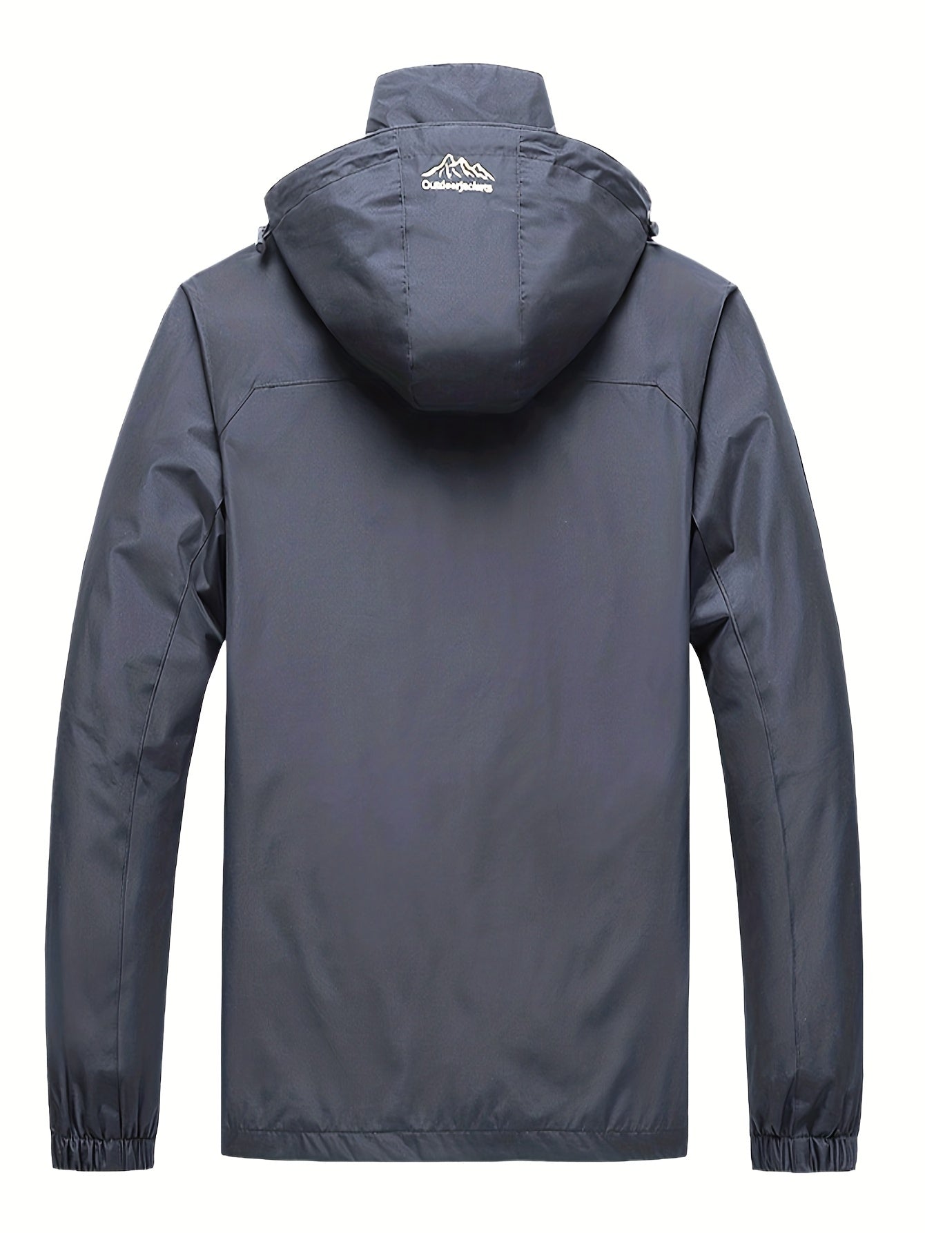 gbolsos Men's Waterproof Rain Jacket, Lightweight Raincoat Windbreaker With Hood For Hiking Travel Outdoor