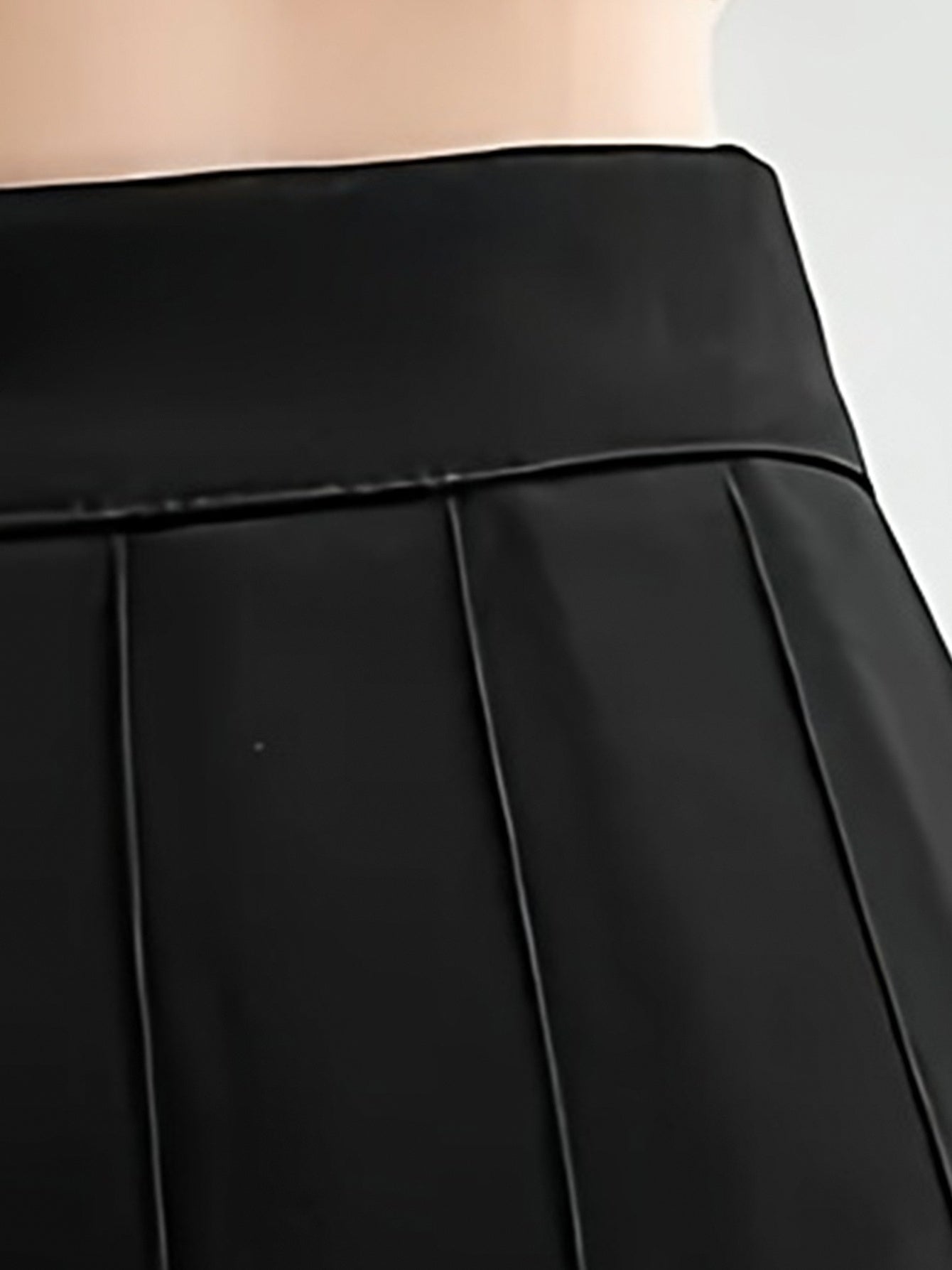 Kpop Black Pleated Skirts, Japanese School Uniform Anime Cosplay 'JK' Uniform Skirts For Spring & Summer, Women's Clothing