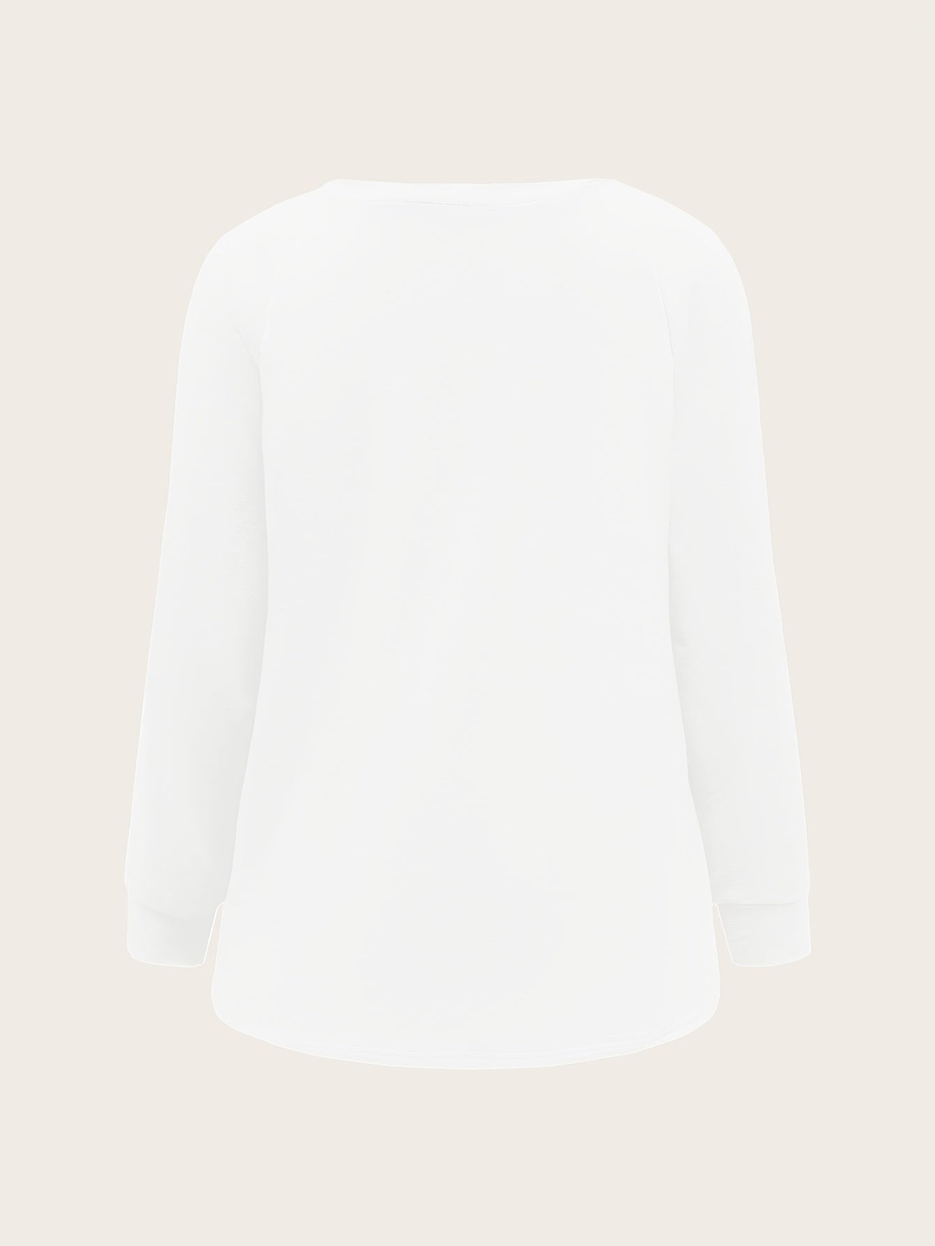 kkboxly Letter Print Raglan Long Sleeve T-Shirt, Casual Crew Neck T-Shirt For Spring & Fall, Women's Clothing