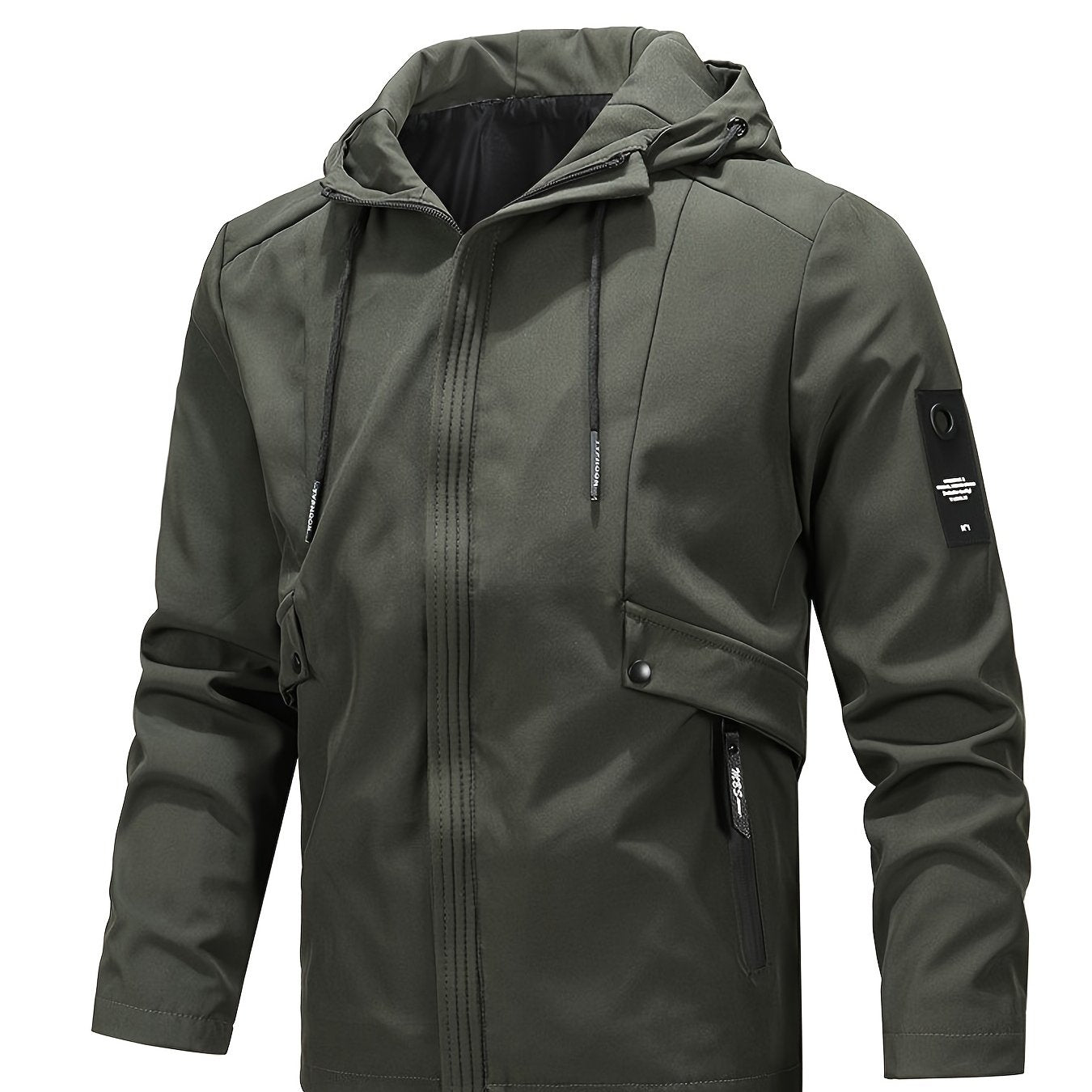 gbolsos Men's Waterproof Zipper Sports Fashion Jacket For Autumn & Winter Outerwear