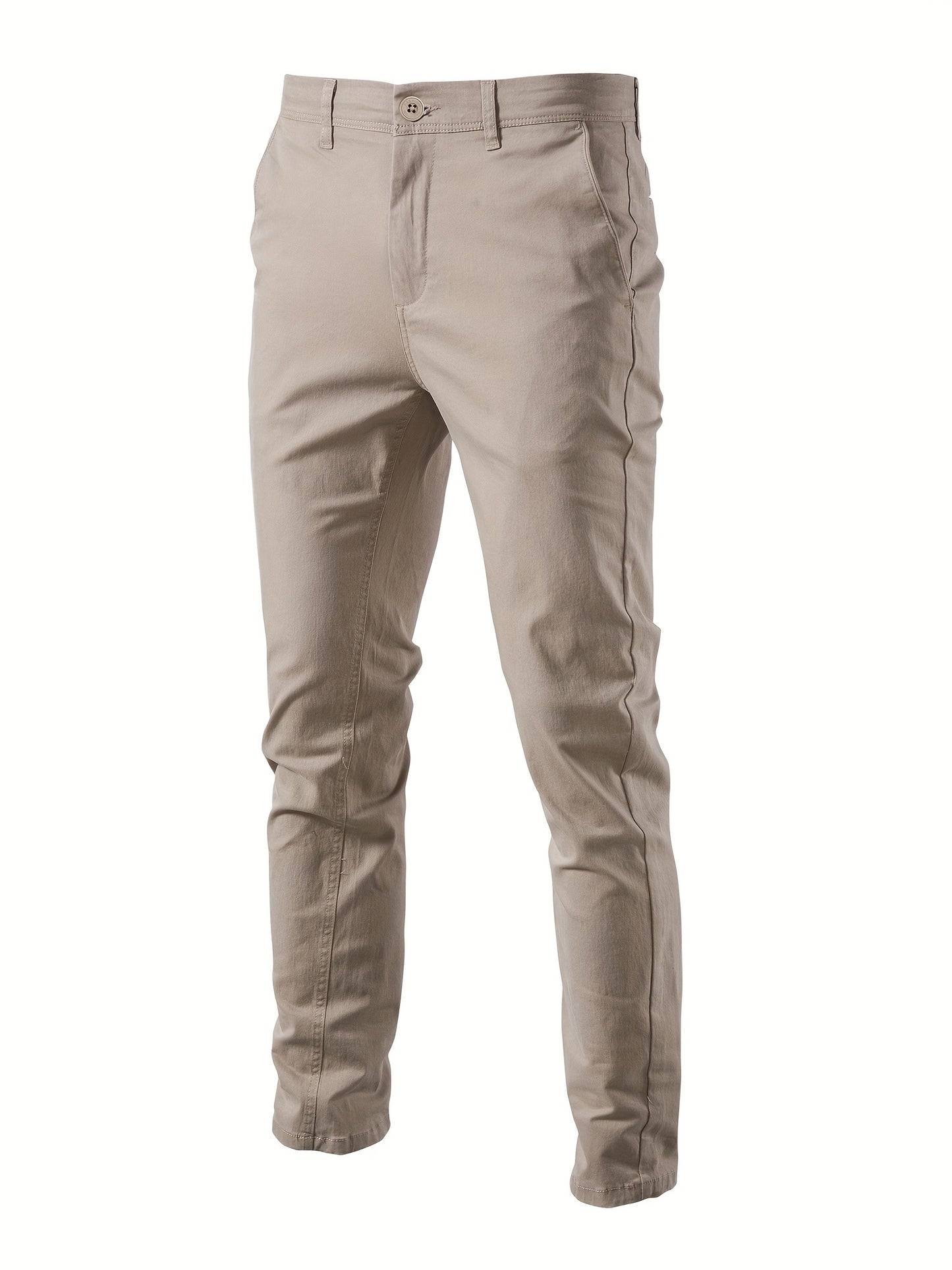 gbolsos Men's Casual Cotton Slim Pants