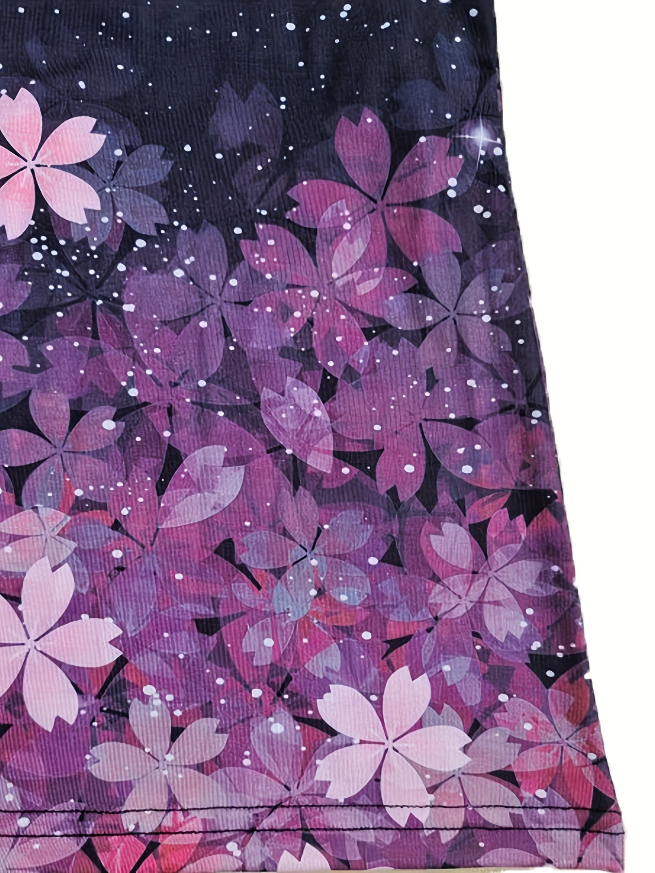 gbolsos Floral Print Round Neck Dress, Casual Long Sleeve Dress For Spring & Summer, Women's Clothing