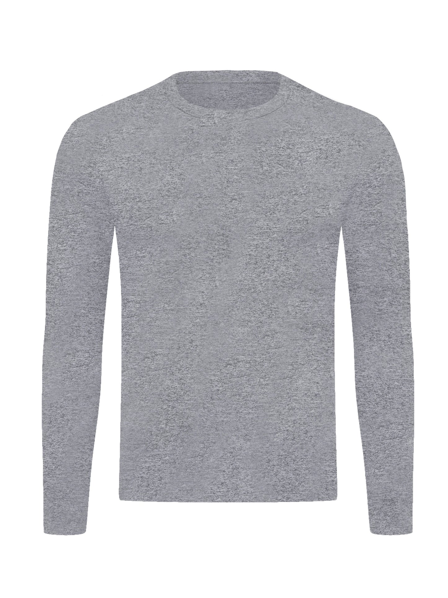 gbolsos Men's Thermal Underwear Tops Crew Neck Base Layer Long Sleeve Tops Fleece Lining Bottoming Shirts
