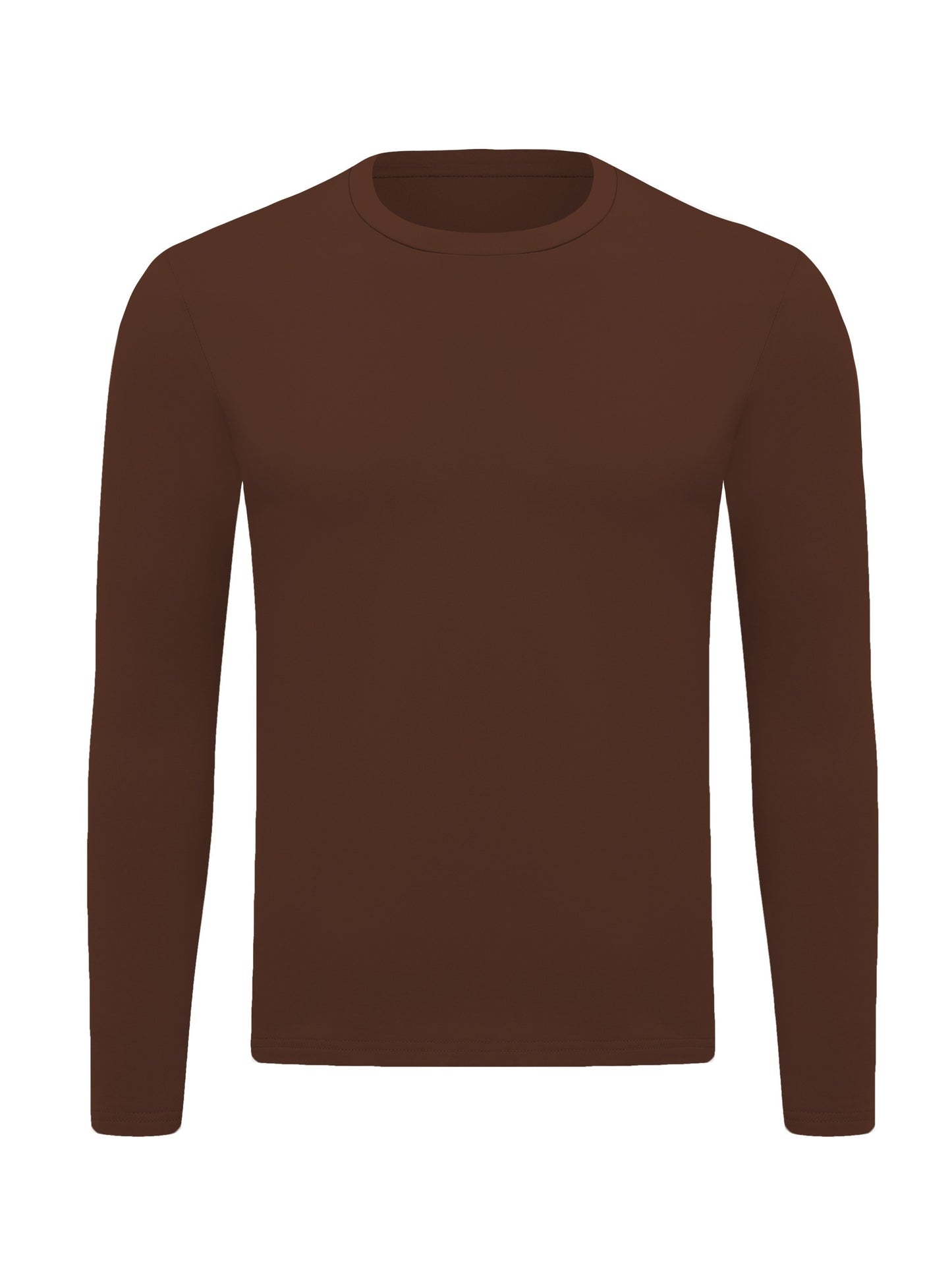 gbolsos Men's Thermal Underwear Tops Crew Neck Base Layer Long Sleeve Tops Fleece Lining Bottoming Shirts