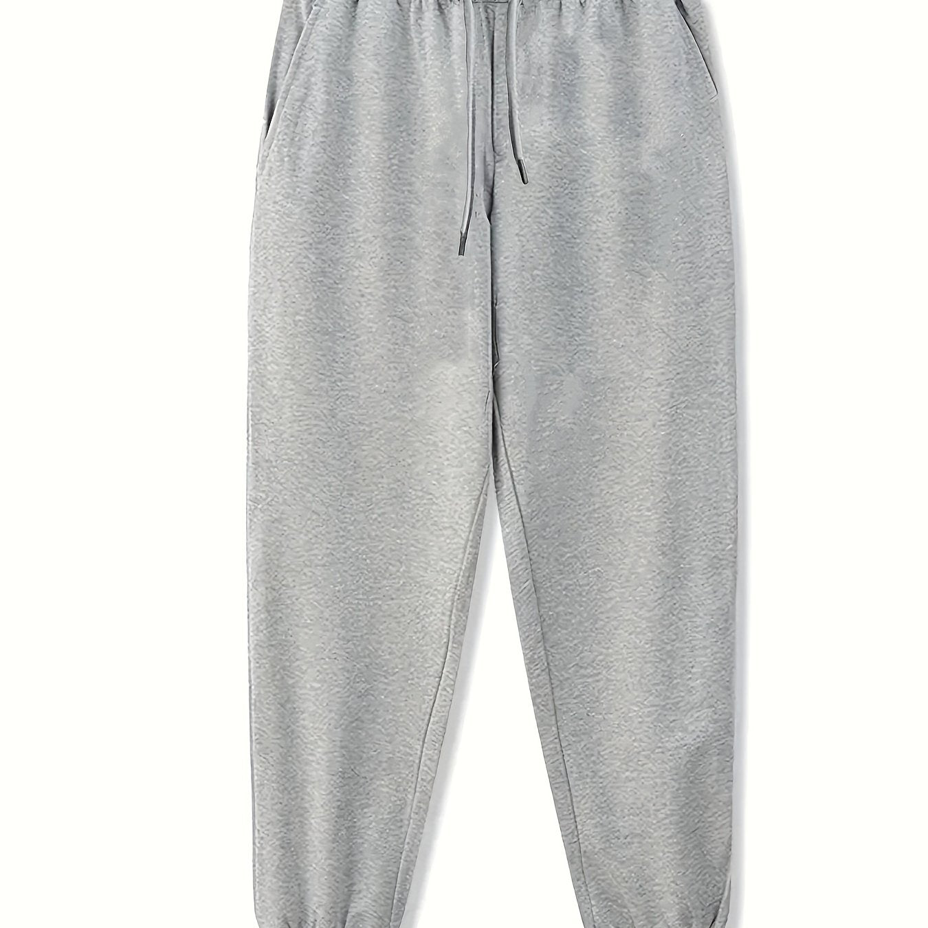 gbolsos Men's Loose Fit Joggers, Casual Stretch Knit Fabric Sweatpants Tapered Pants For All Seasons