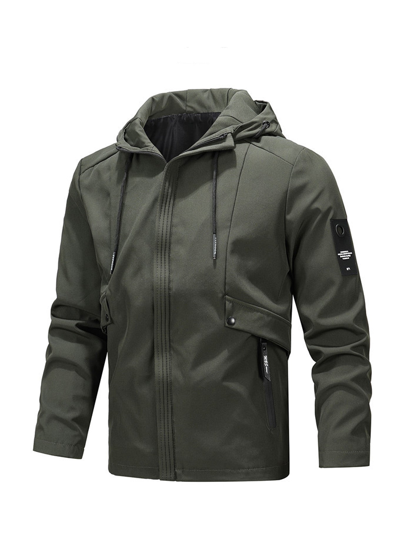 gbolsos Men's Waterproof Zipper Sports Fashion Jacket For Autumn & Winter Outerwear