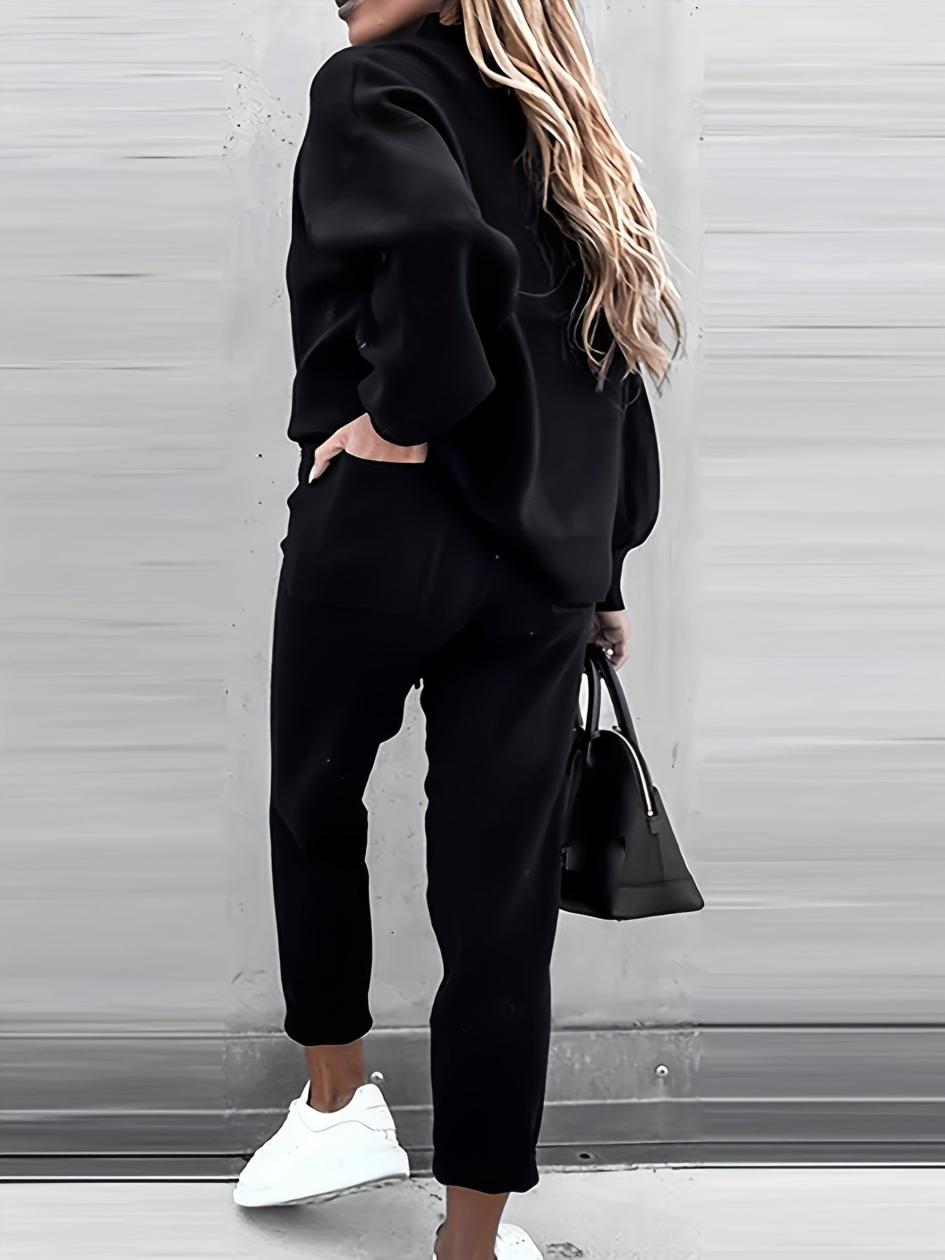 gbolsos Women's Two-piece Set, Long Sleeve Sweatshirt & Pants, Women's Clothing