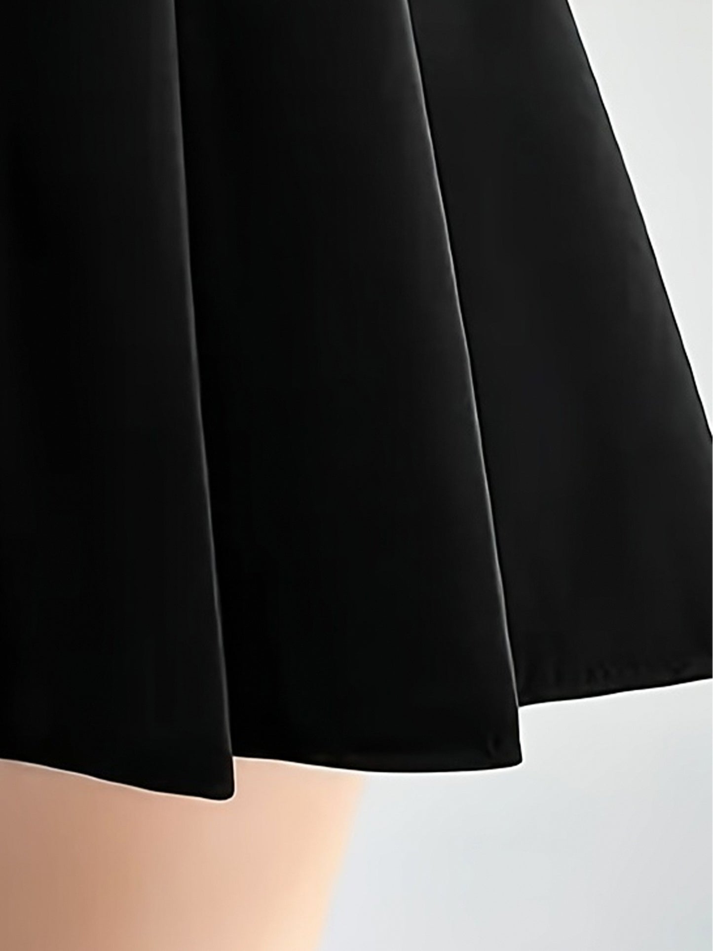 Kpop Black Pleated Skirts, Japanese School Uniform Anime Cosplay 'JK' Uniform Skirts For Spring & Summer, Women's Clothing