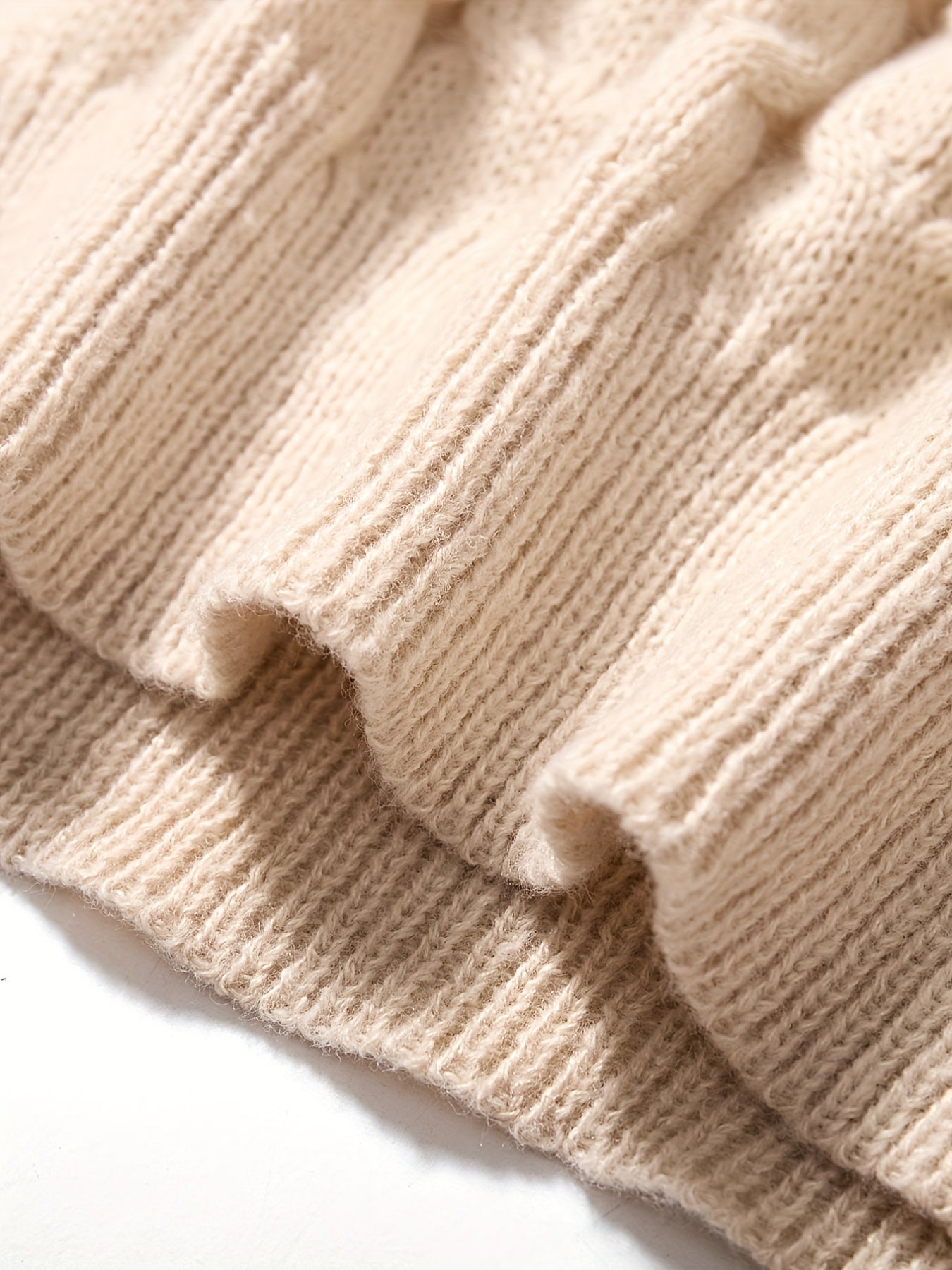 gbolsos Crew Neck Knitted Sweater, Men's Casual Warm Color Block Plaid Sleeves Slightly Stretch Pullover Sweater For Fall Winter
