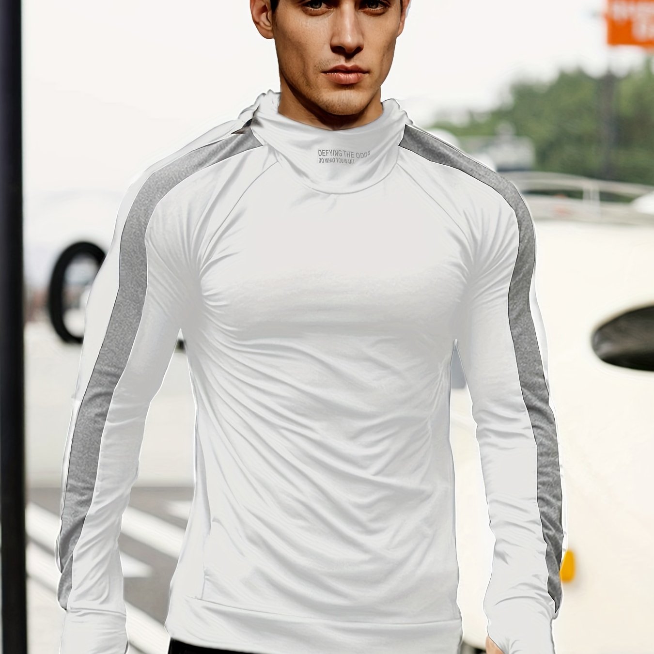 gbolsos Men's Sports Hoodie, For Runing Sports, Lightweight Quick Dry Hoodie