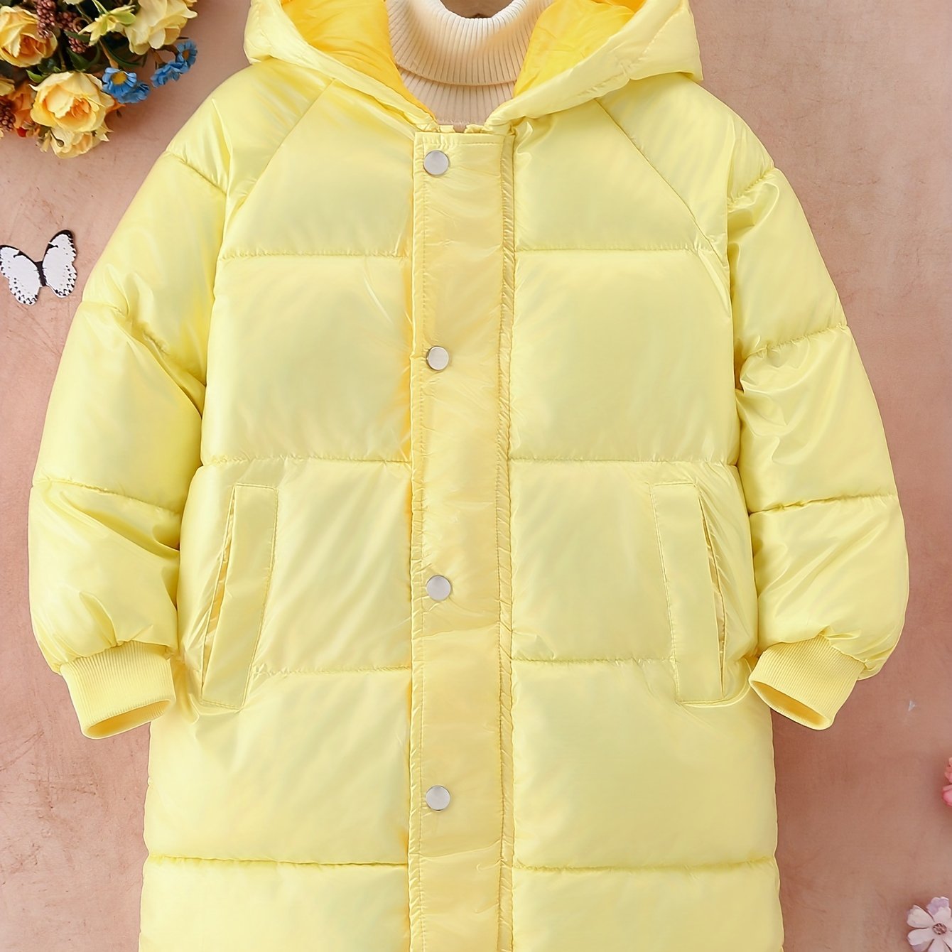 gbolsos Boys/ Girls Winter Warm Cotton-padded Hooded Coat Outdoor Snow Suit, Teen Kids Clothing For Winter/ Fall, Gift Idea