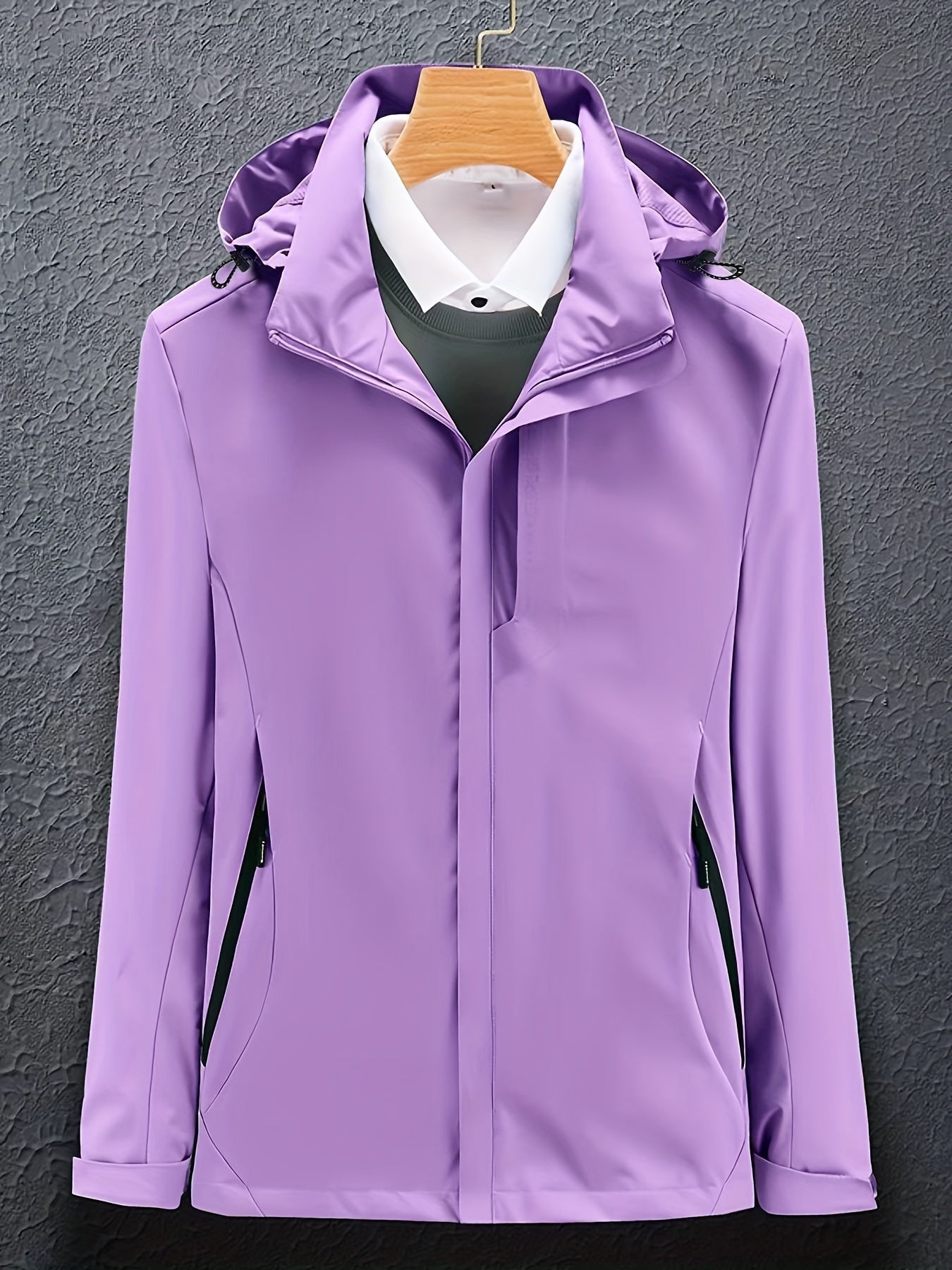 Women's Ski Jackets: Soft-Shell Windproof & Waterproof Jackets With Full Zipper - Perfect For Snowy Days!