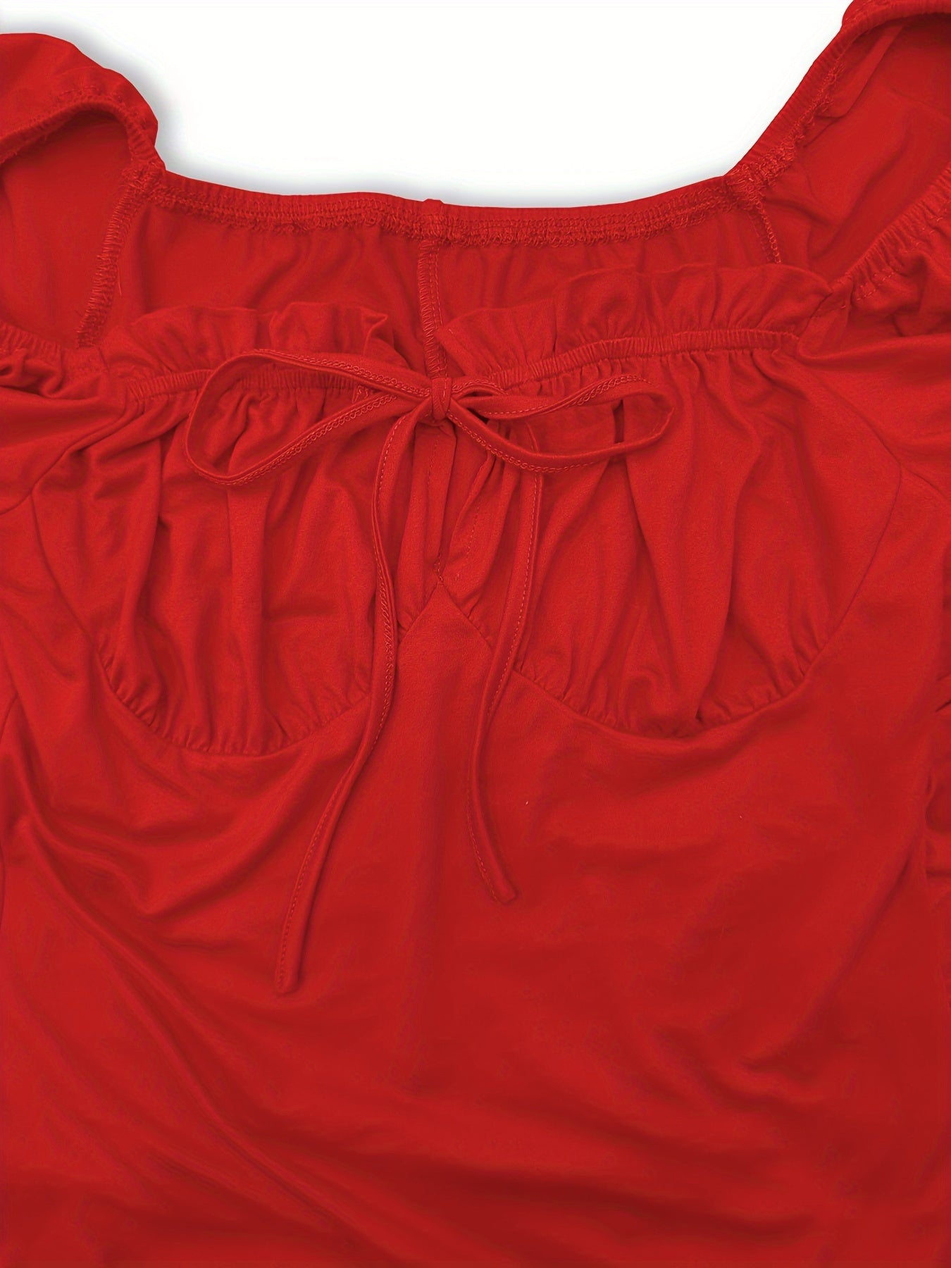 Solid Color Long Sleeve Dress, Elegant Dress For Party & Banquet, Women's Clothing