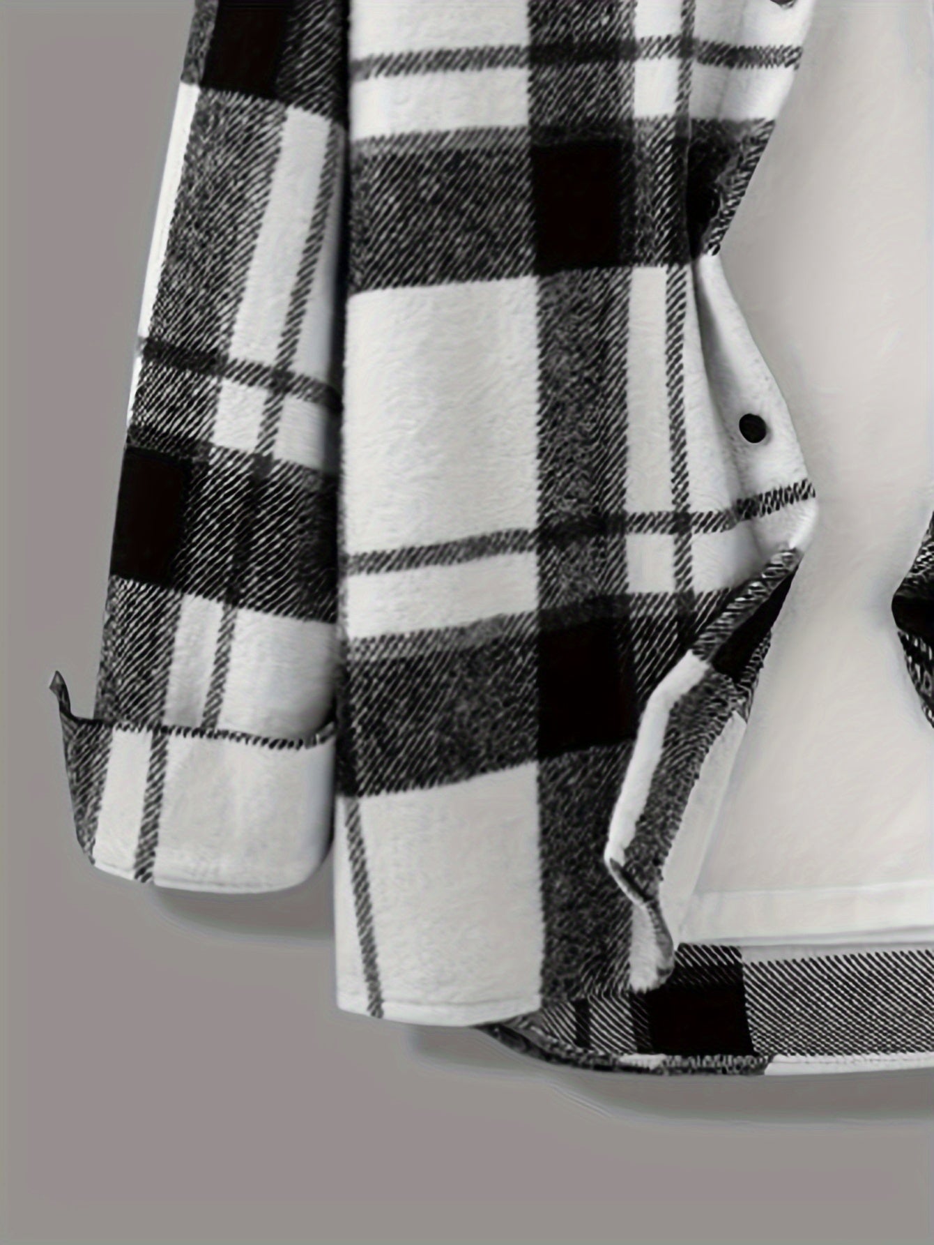 gbolsos Fashionable And Casual Men's Plaid Cardigan Button Long Sleeve Lapel Jacket, Comfortable And Versatile, Suitable For Dates, Suitable For Autumn And Winter