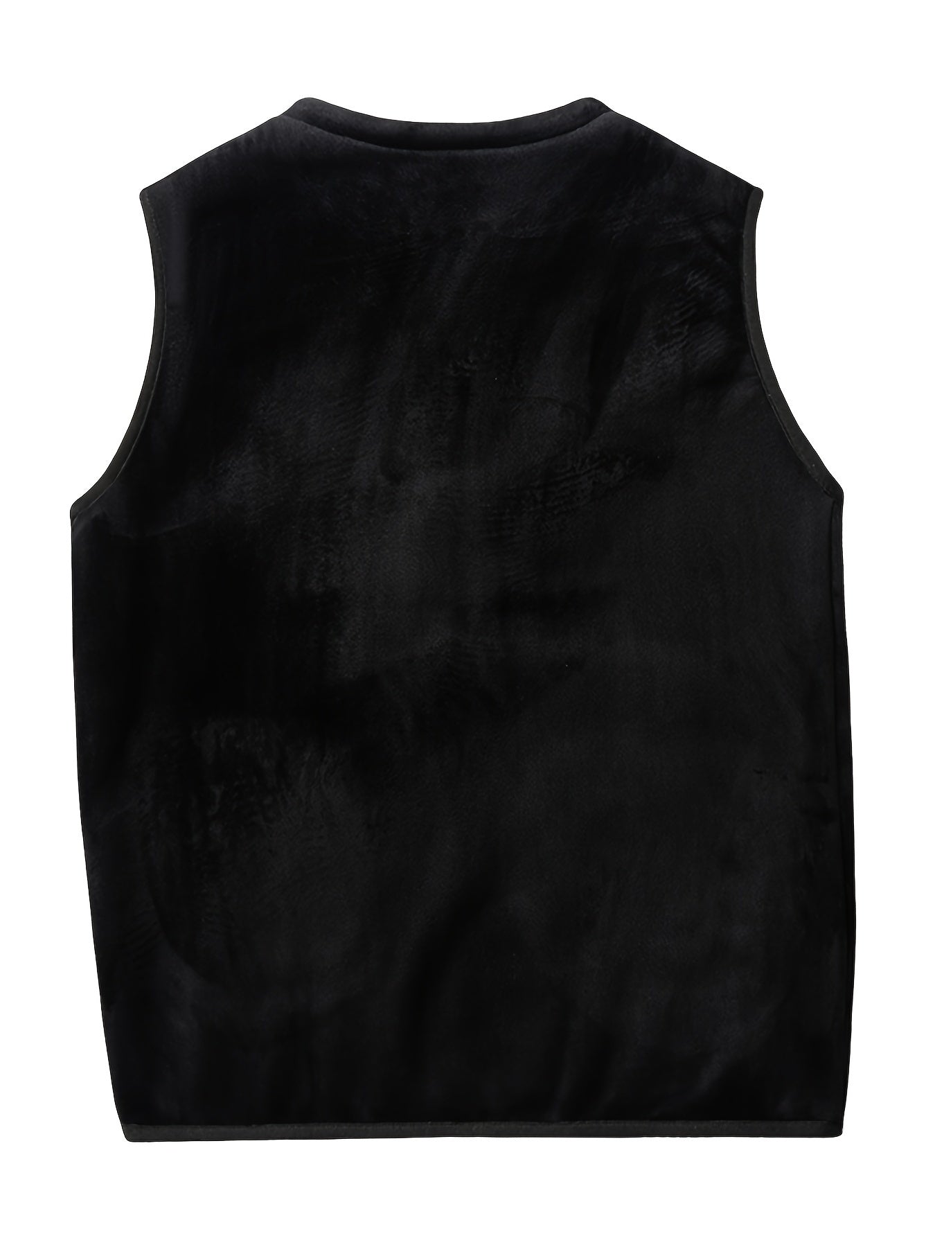 gbolsos Winter Men's Double-sided Fleece Vest Autumn And Winter Thick Waistcoat