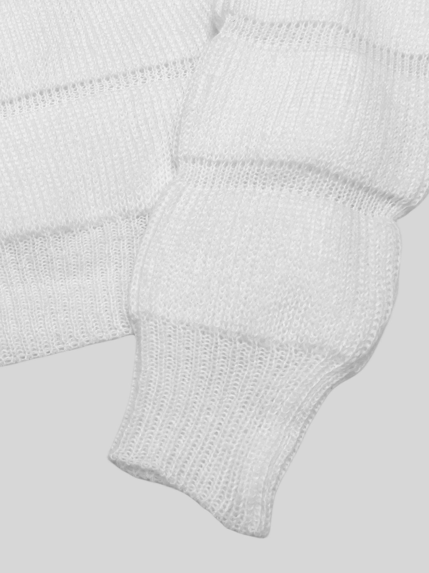 gbolsos Solid Eyelet Crew Neck Sweater, Casual Long Sleeve Sweater For Spring & Fall, Women's Clothing