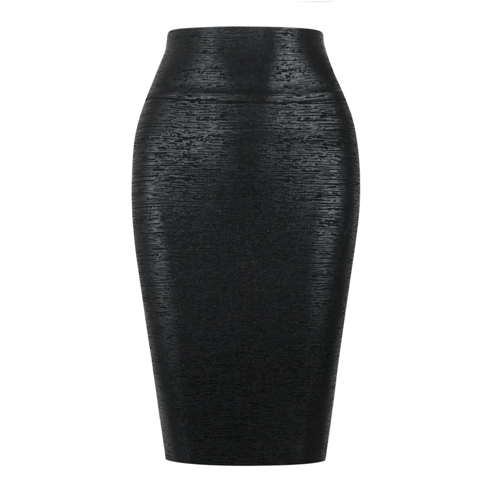 Bandage Skirts Fashion Sexy New Arrival Summer Skirts Black Bodycon Party Celebrity Club Skirts