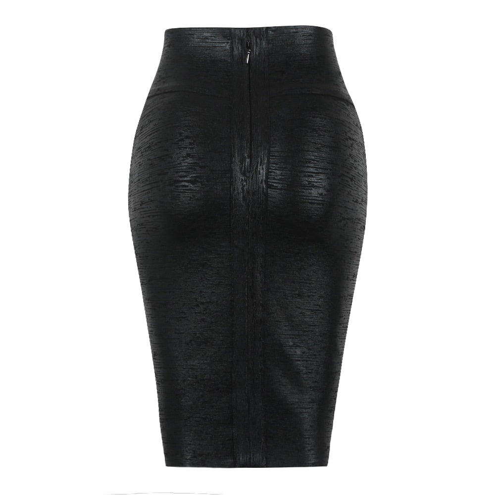 Bandage Skirts Fashion Sexy New Arrival Summer Skirts Black Bodycon Party Celebrity Club Skirts