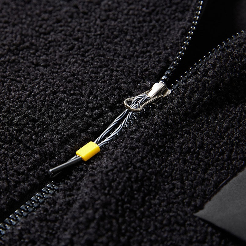 Gbolsos Unisex Lamb Wool Teddy Coat Men Women Cashmere Fleece Jacket Teen Couple Warm Clothing 2023 Boy Girls Varsity Techwear Spring