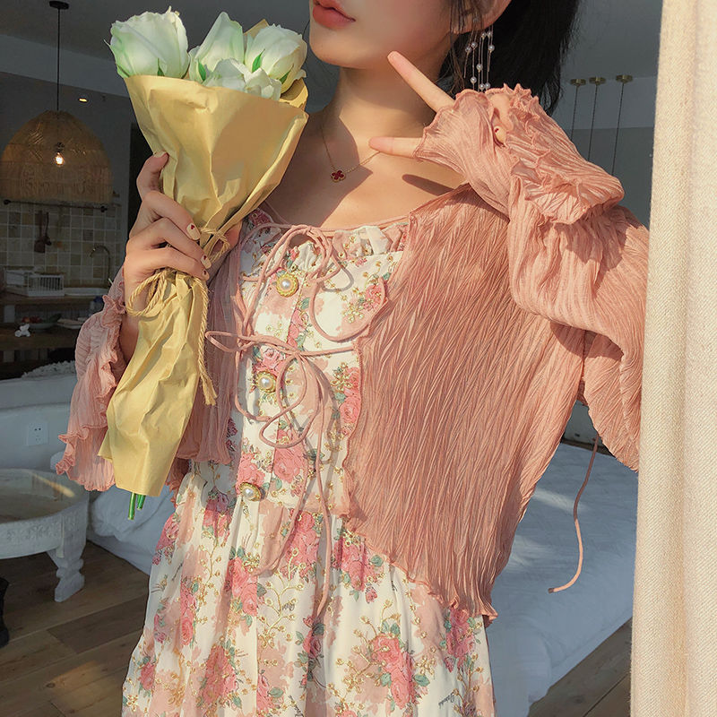 Gbolsos Women Summer Print Floral Midi Dress Vintage Franch Style Female Strapless Party Dress Casual Holiday Lady Boho Vestido