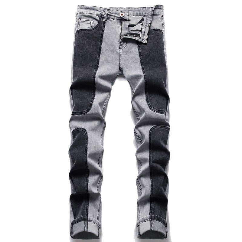 Gbolsos Autumn New Fashion Retro Hole Jeans Men Pants Cotton Denim Trouser Male Plus Size High Quality Jeans Dropshipping