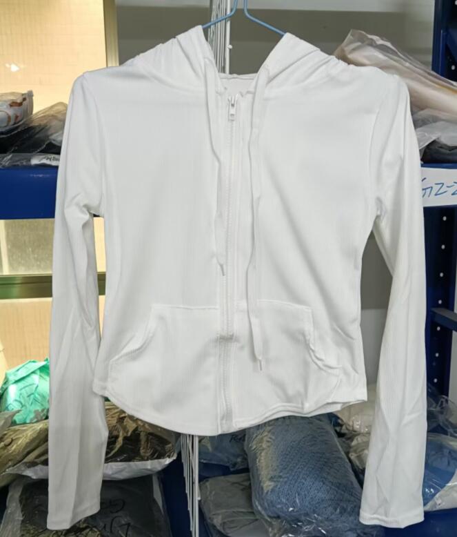 Gbolsos Sun-proof Jackets Women Cropped Slim Hooded Thin Summer Sporty Tender Sexy Basic Fashion All-match Casual New Arrival Ins Mujer