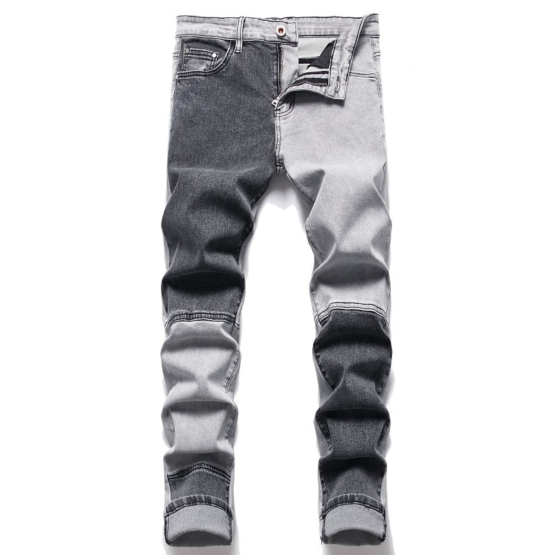 Gbolsos Autumn New Fashion Retro Hole Jeans Men Pants Cotton Denim Trouser Male Plus Size High Quality Jeans Dropshipping