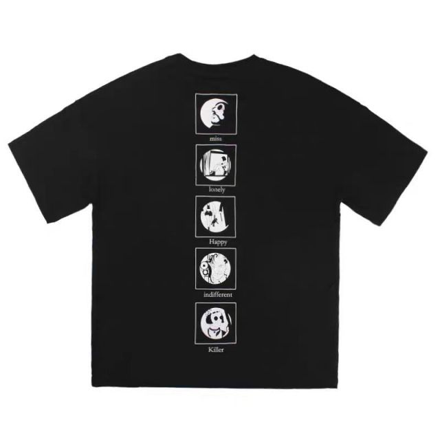 GbolsosSummer Print T-shirt Men Half Sleeve Tee Shirt Fashion Brand Fashion Streetwear Loose Japan Style Oversize Top Men 2021
