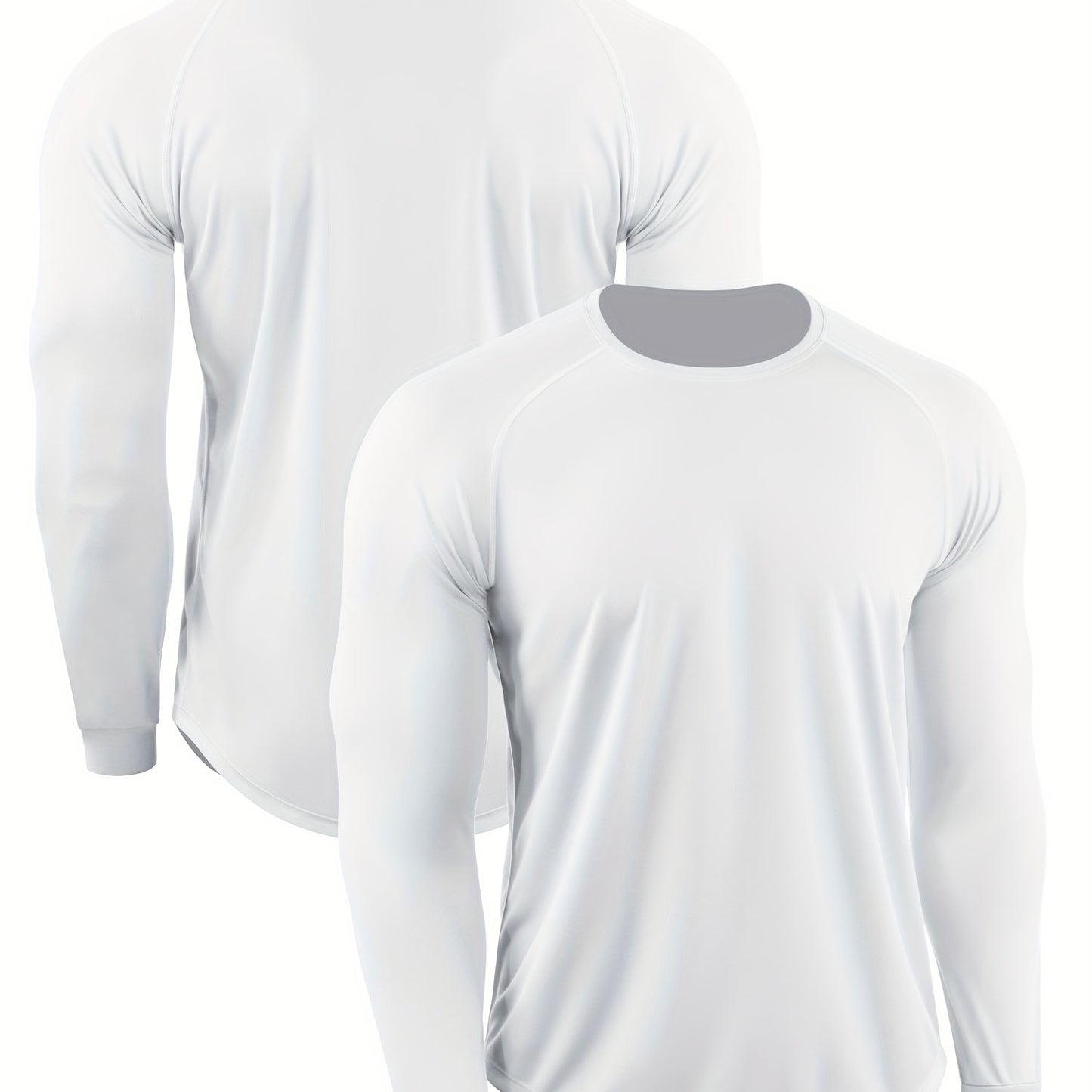 gbolsos  Autumn And Winter Muscle Training Fitness Clothes Basketball T-shirt Men's Loose Casual Sports Hooded Pullover Running Marathon Quick Dry Long Sleeve Shirt