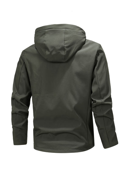 gbolsos  Men's Waterproof Zipper Sports Fashion Jacket For Autumn & Winter Outerwear
